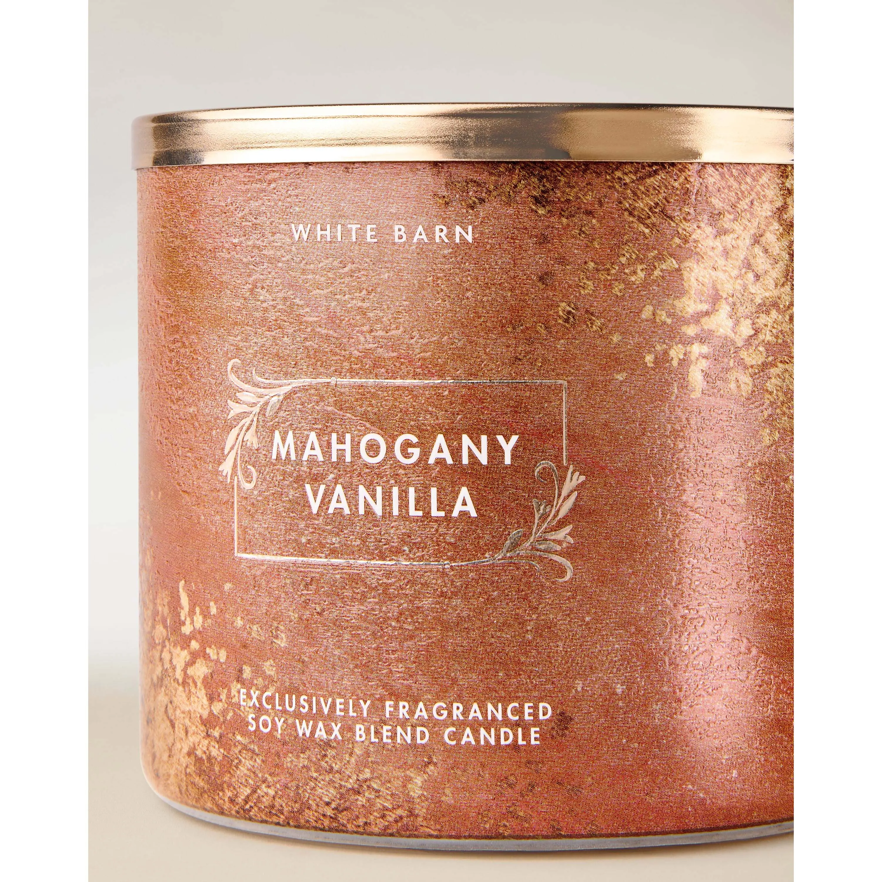 Mahogany Vanilla 3-Wick Candle - Image 2