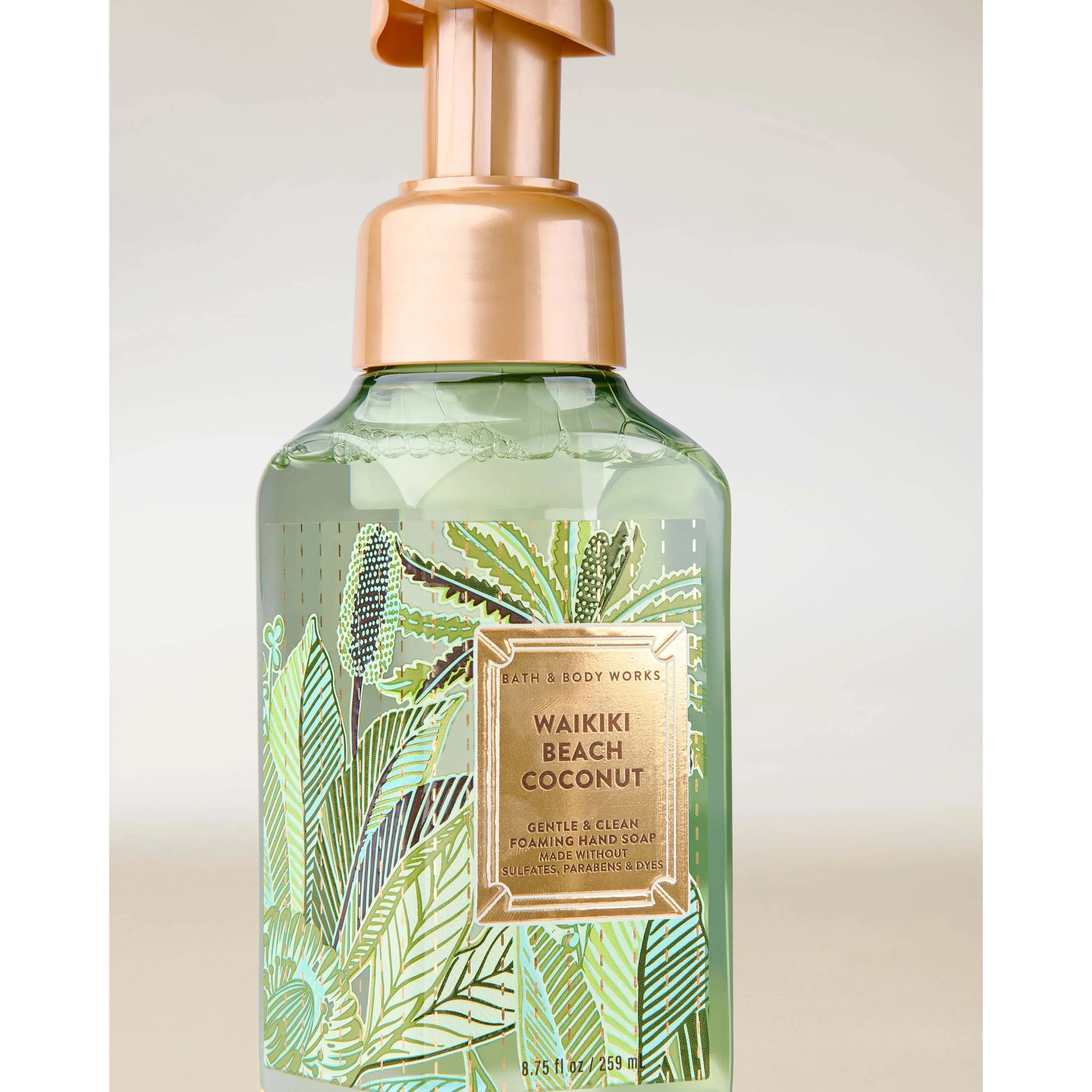 Waikiki Beach Coconut Gentle & Clean Foaming Hand Soap - Image 2