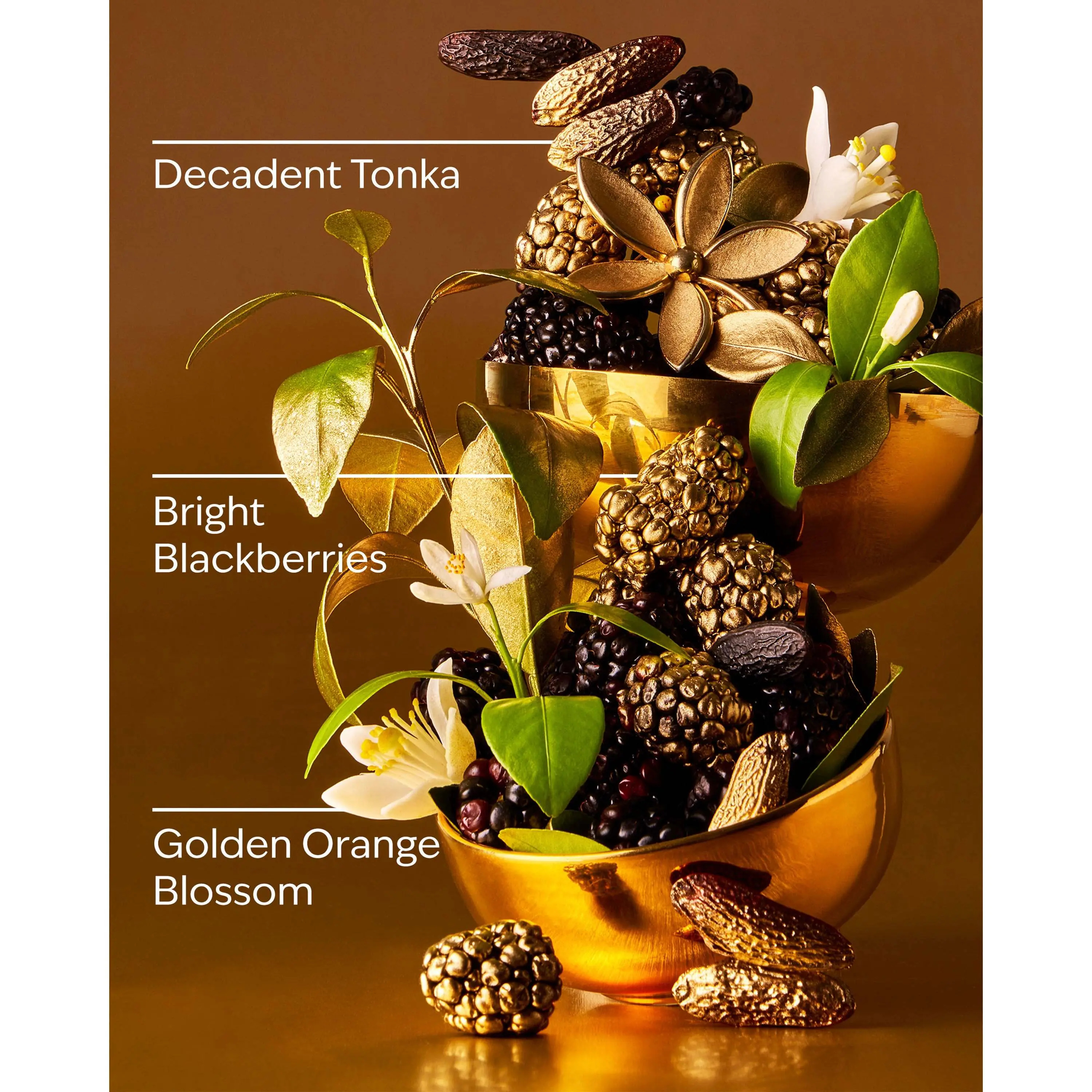 Touch Of Gold 3-Wick Candle - Image 3