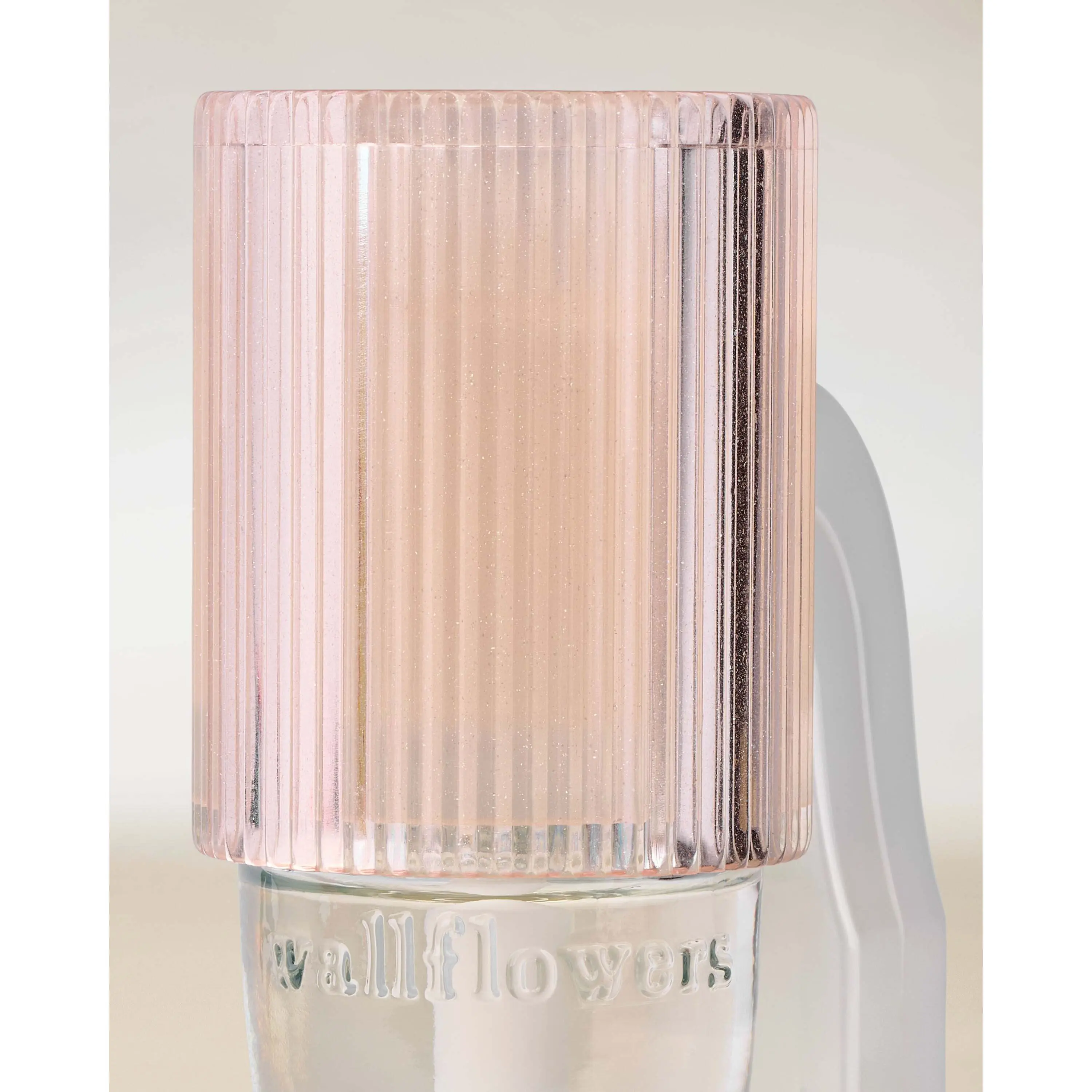 Champagne Sparkly Fluted Scent Control Nightlight Wallflowers Fragrance Plug - Image 3