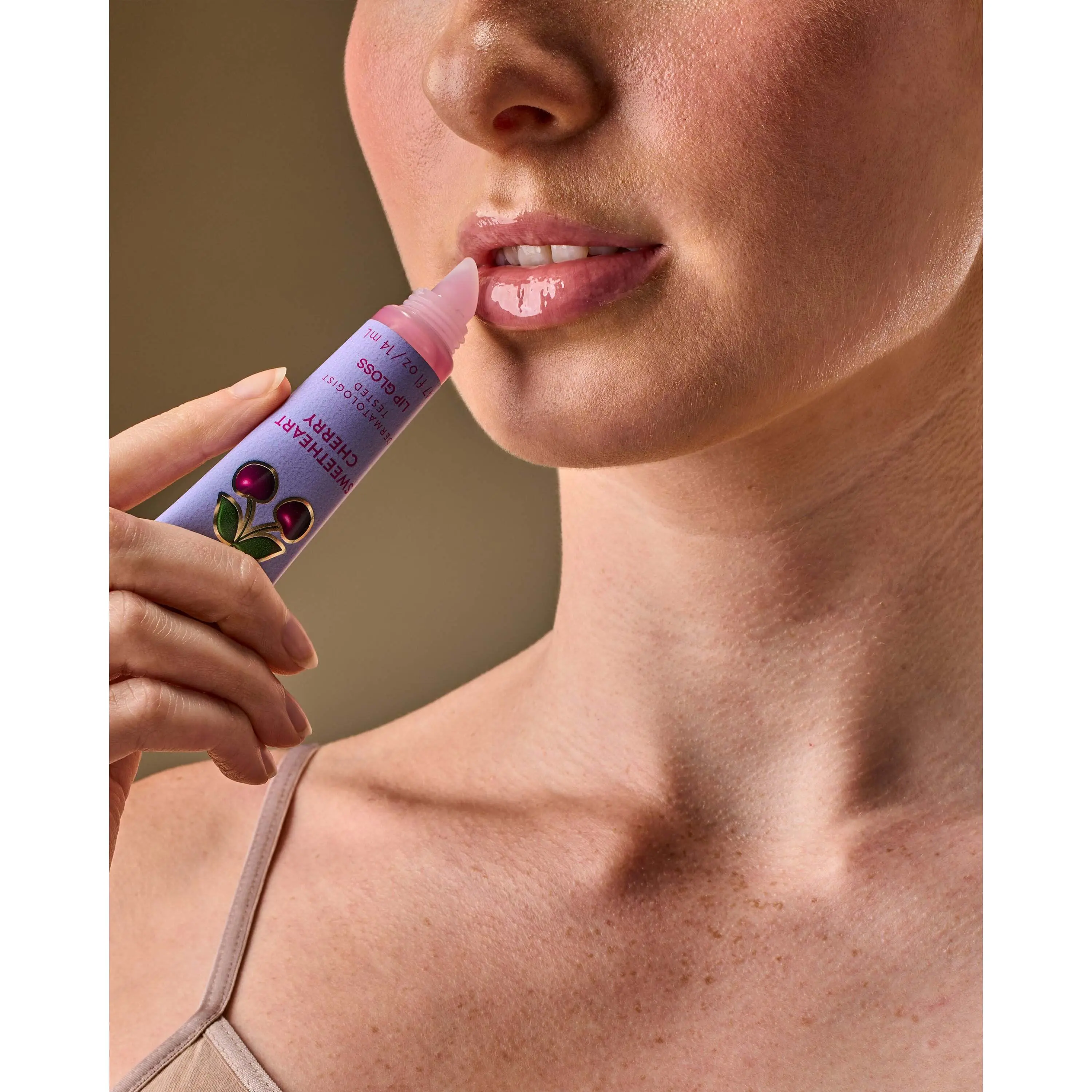Sweetheart Cherry Lip Gloss - Image 5