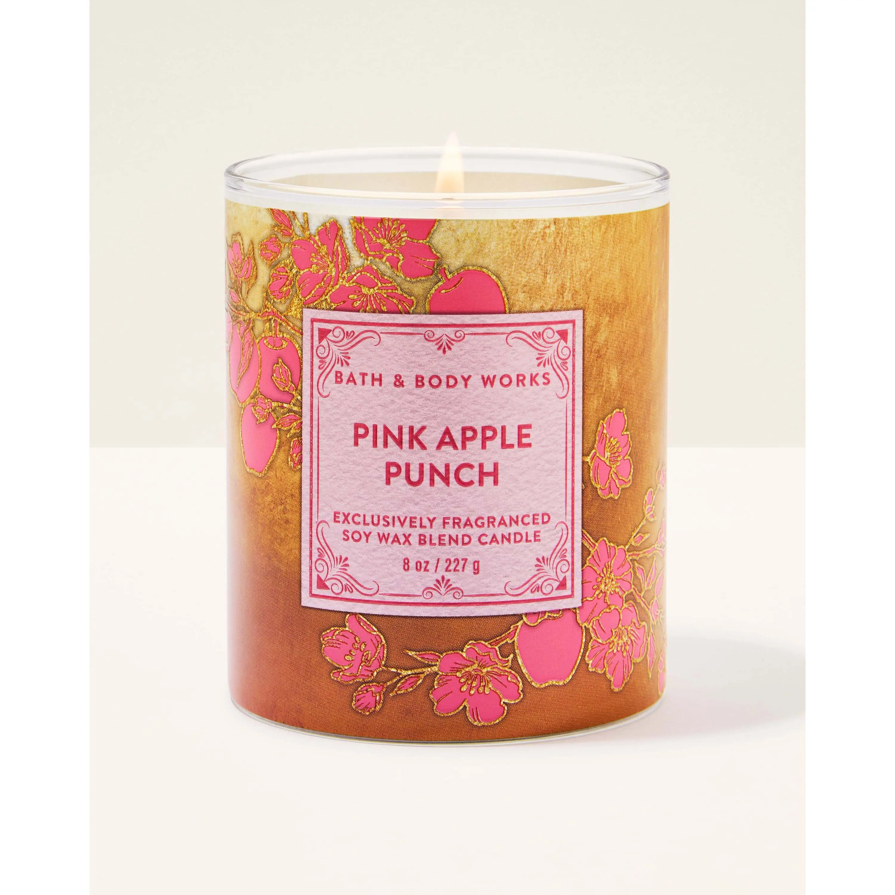 Pink Apple Punch Single Wick Candle
