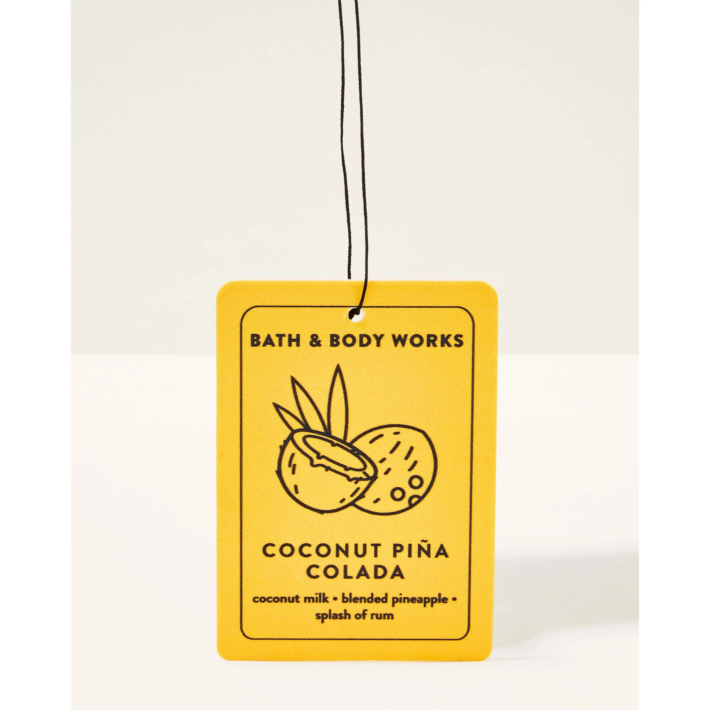 Coconut Pina Colada Hanging Fragrance Diffuser