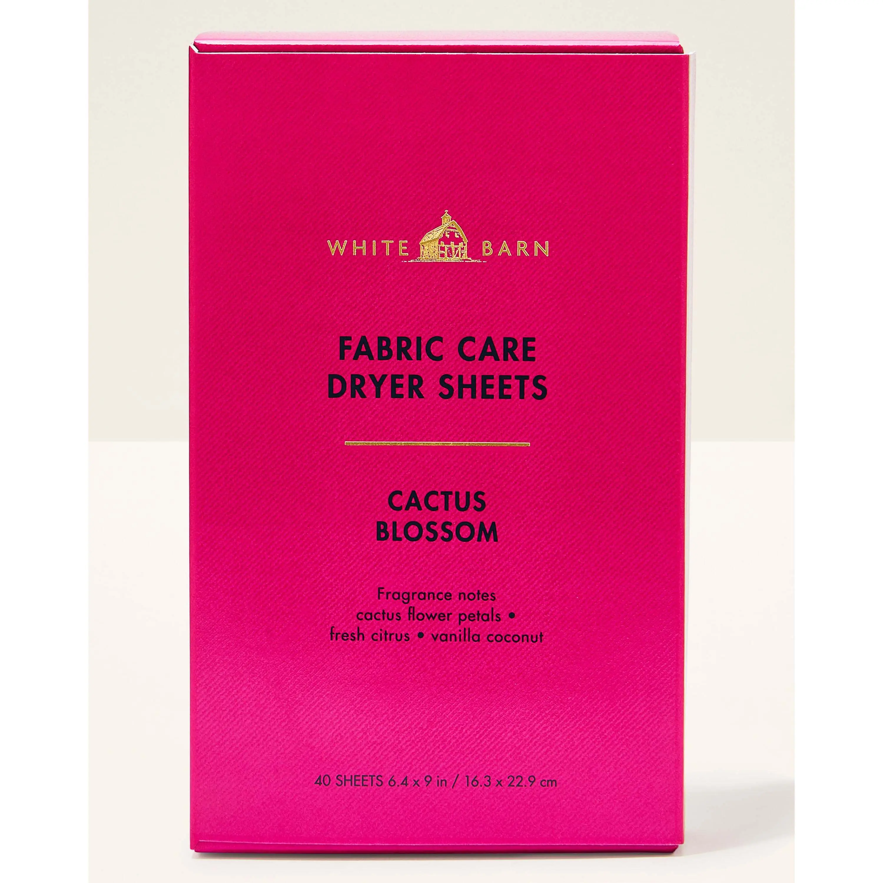 Cactus Blossom Dryer Sheets