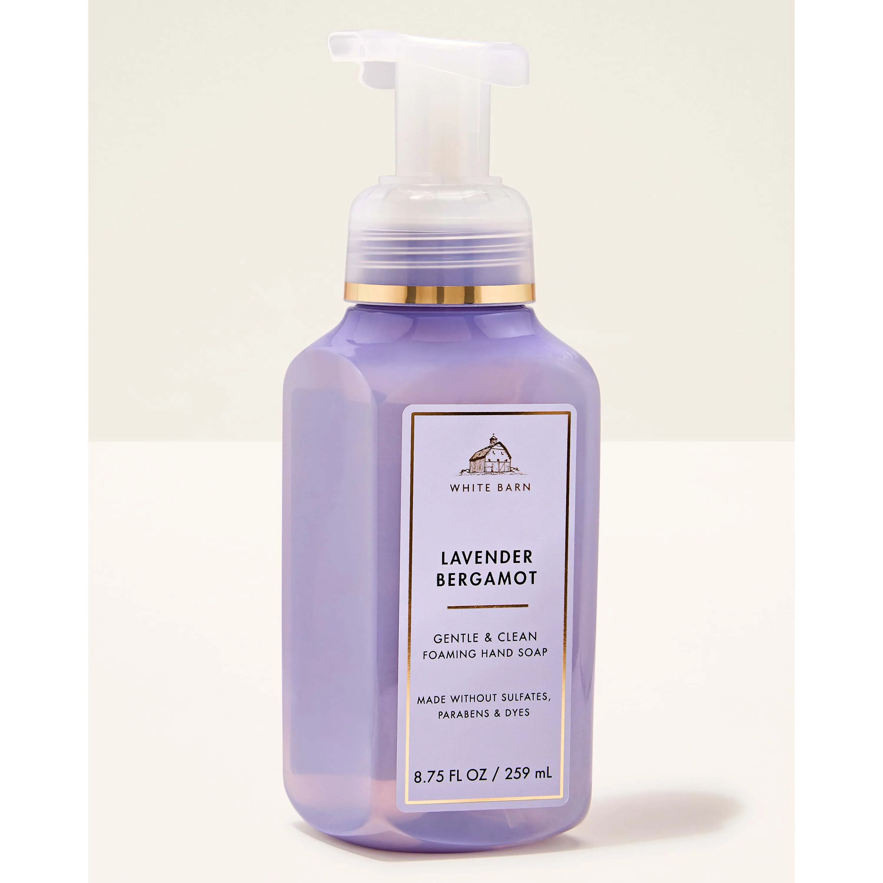 Lavender Bergamot Gentle & Clean Foaming Hand Soap