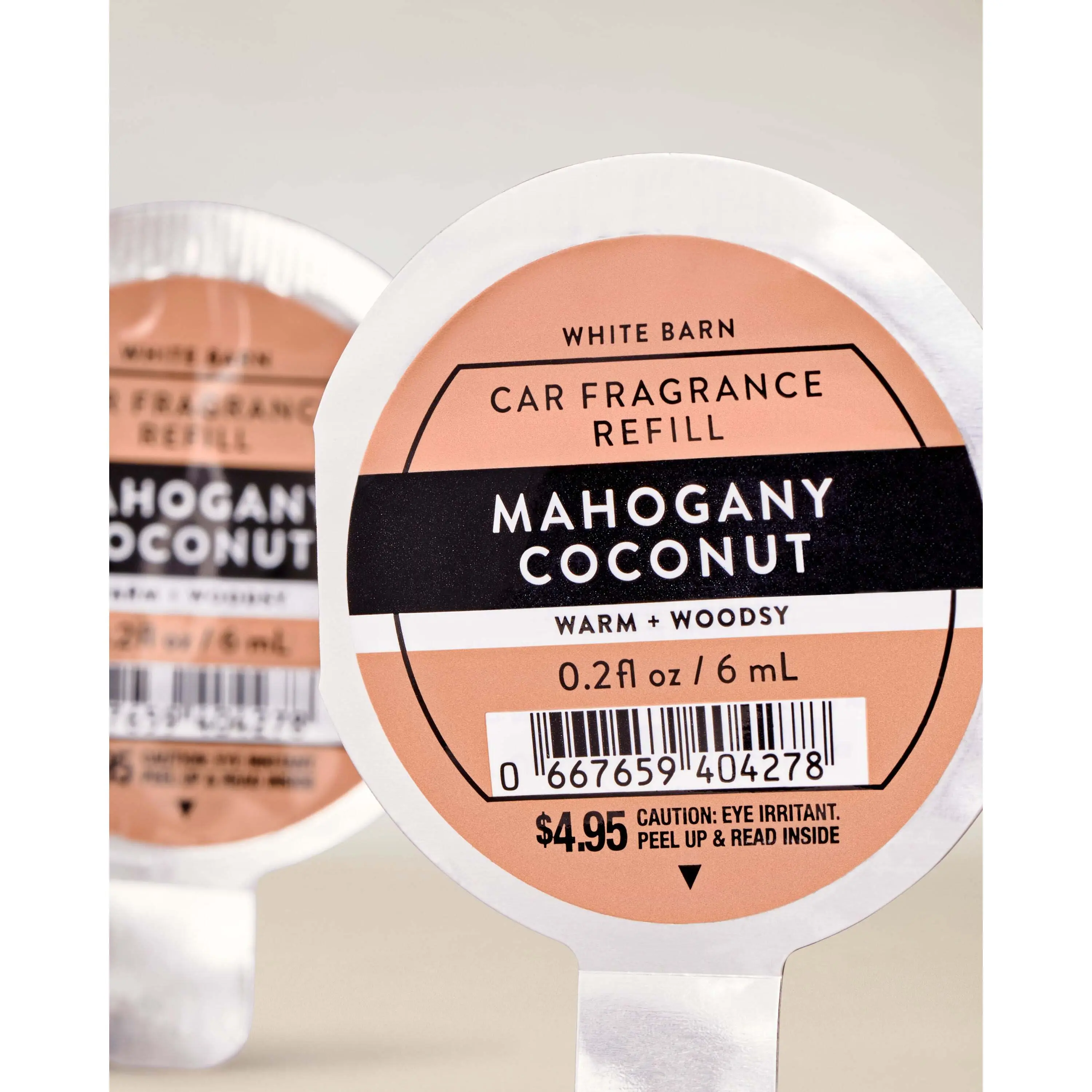 Mahogany Coconut Car Fragrance Refill - Image 2