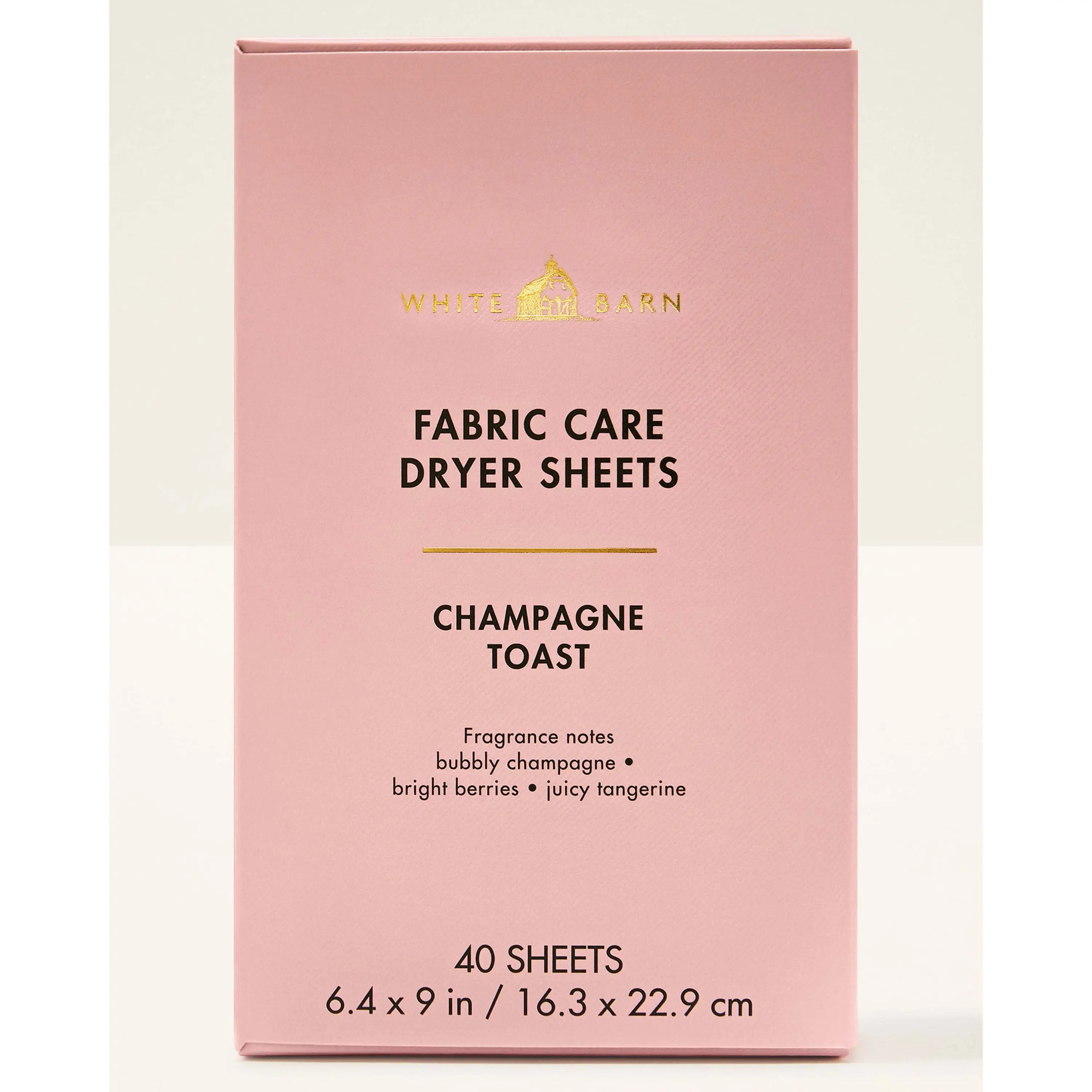 Champagne Toast Dryer Sheets