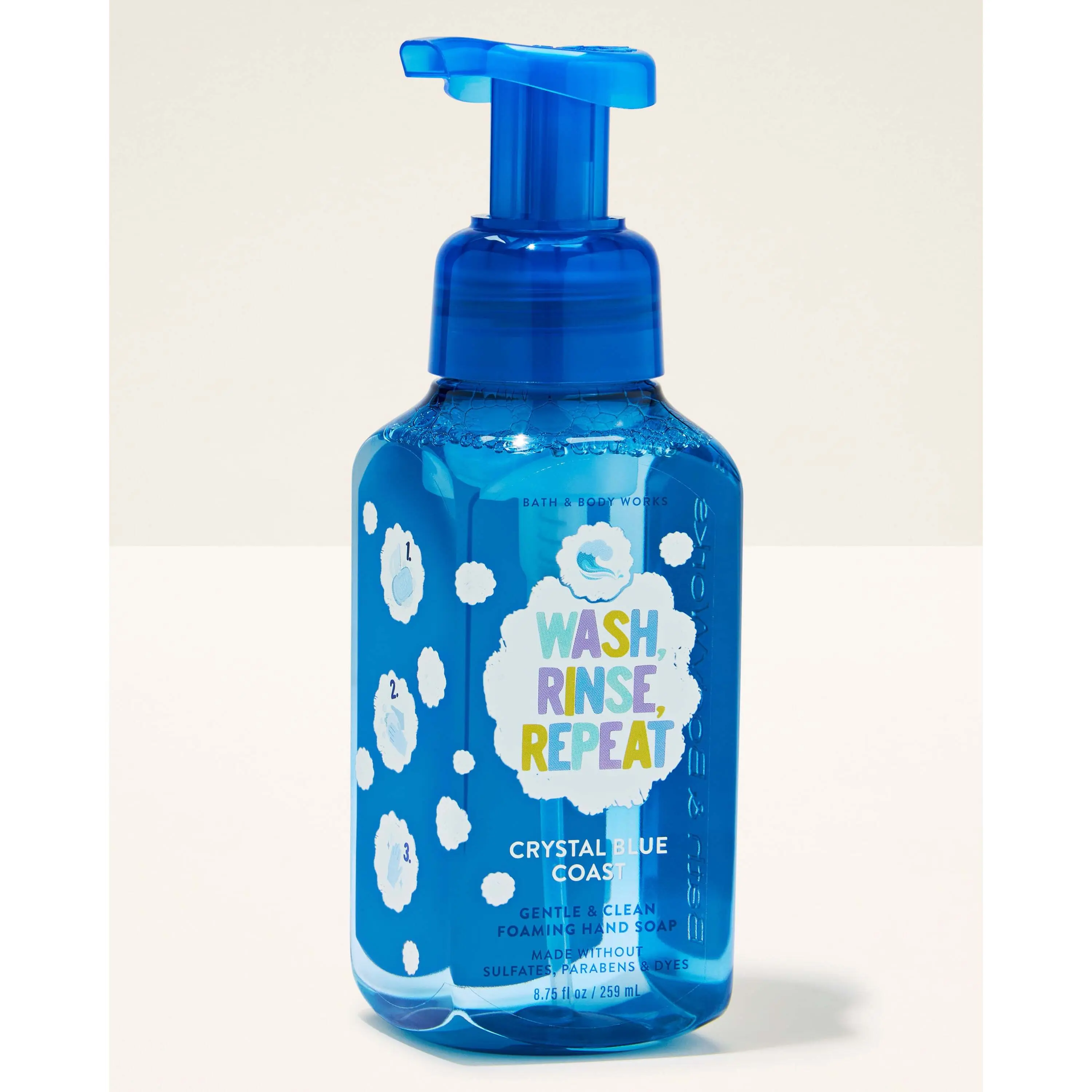 Crystal Blue Coast Gentle & Clean Foaming Hand Soap