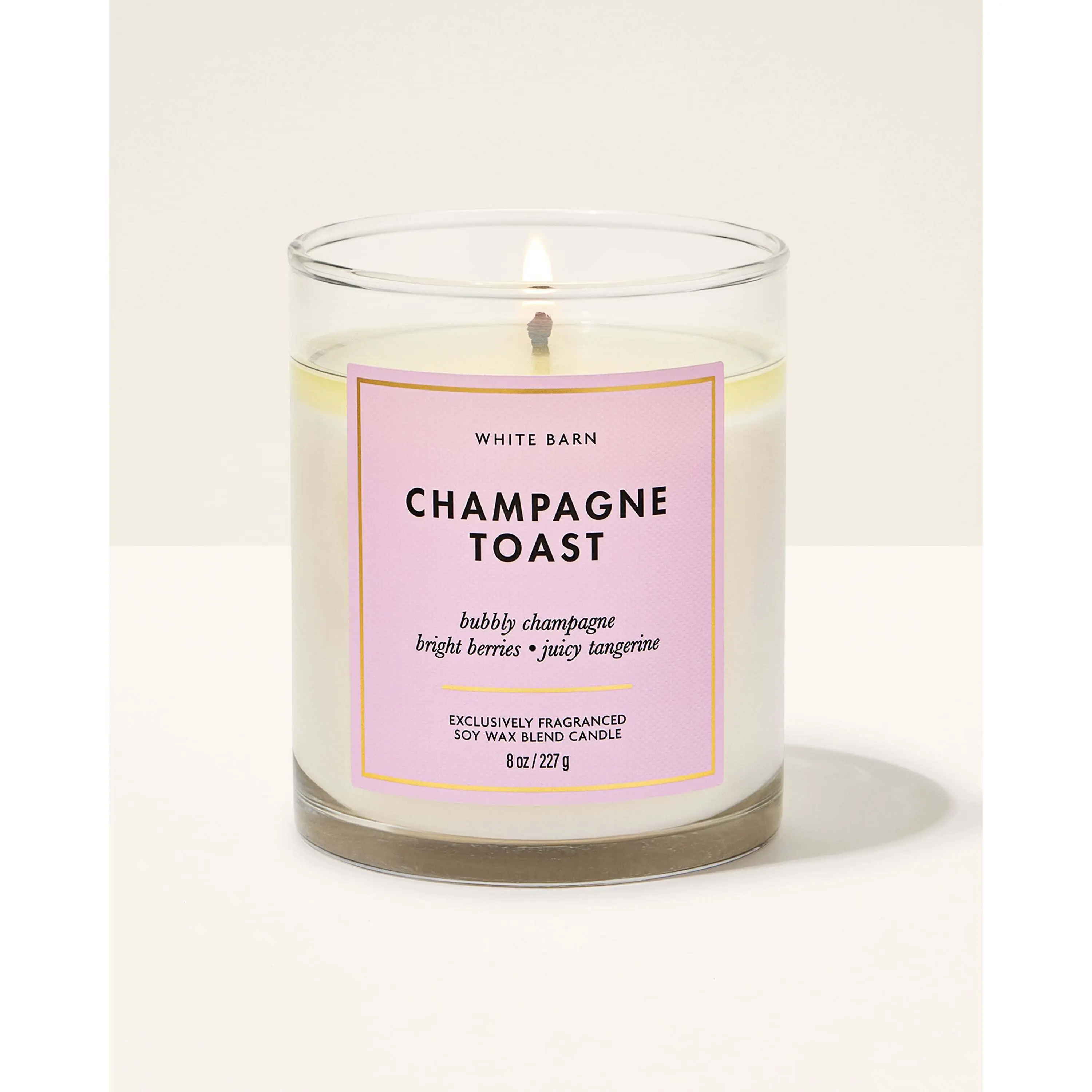 Champagne Toast Single Wick Candle