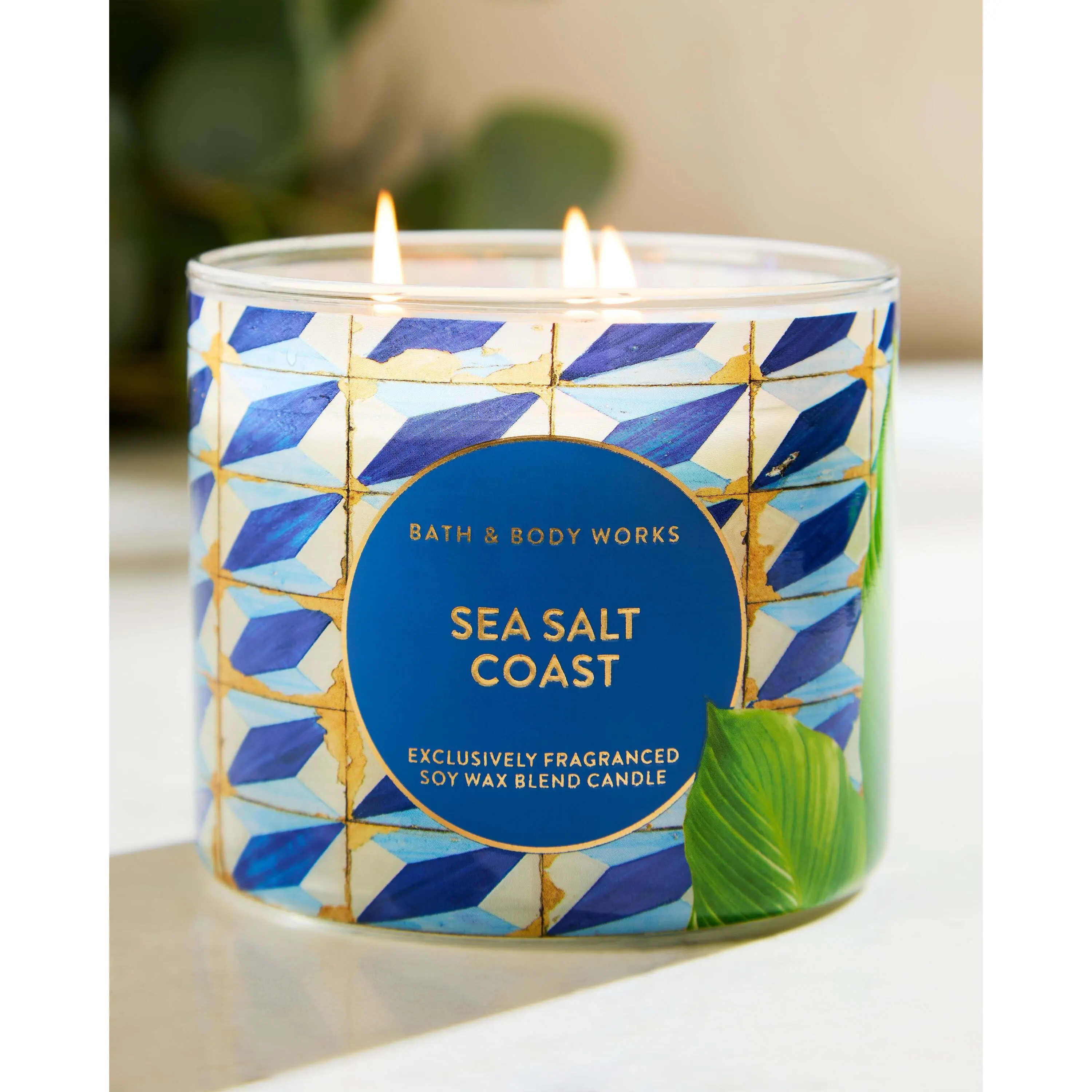 Sea Salt Coast 3-Wick Candle - Image 6