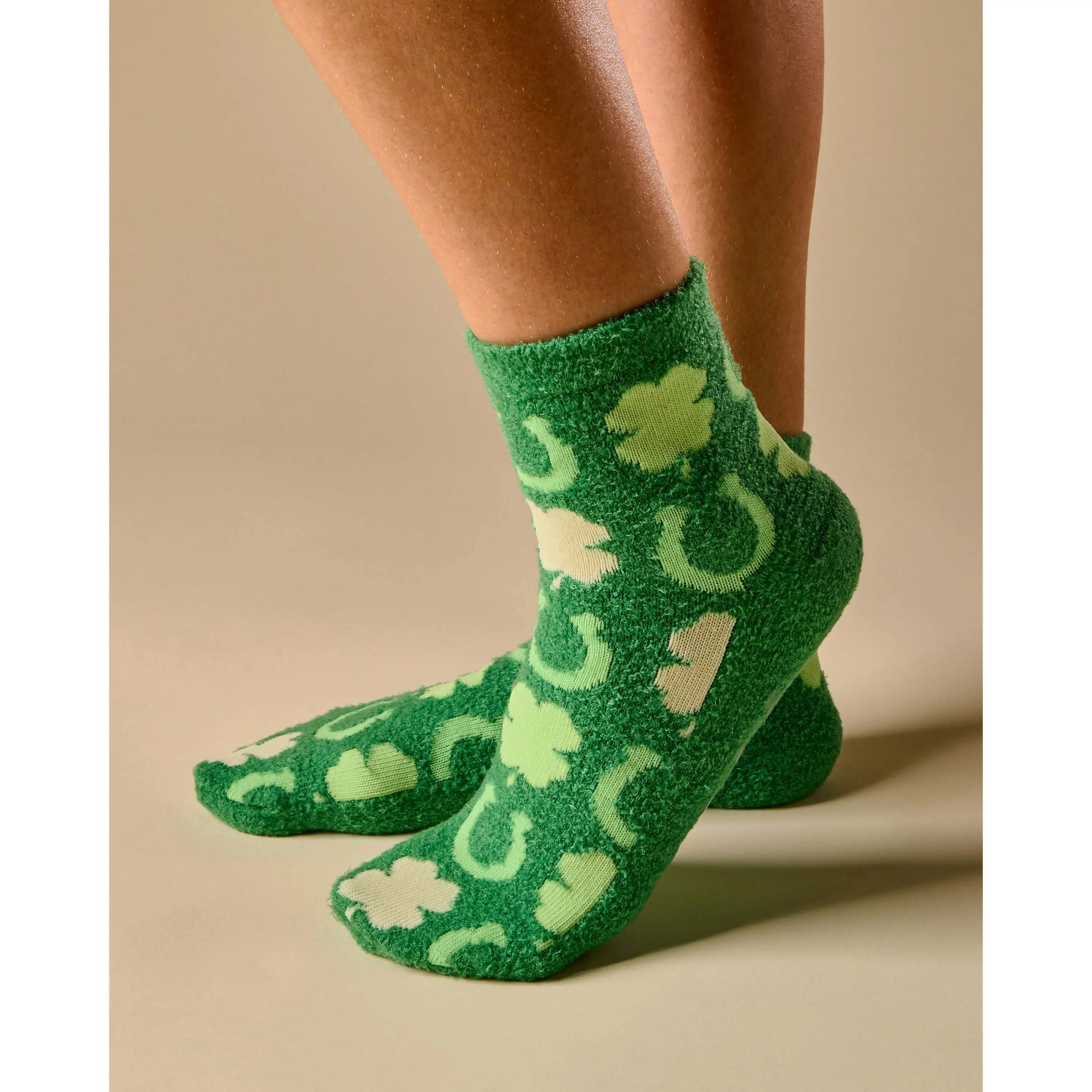 Lucky St. Patty's Day Shea-Infused Lounge Socks - Image 4