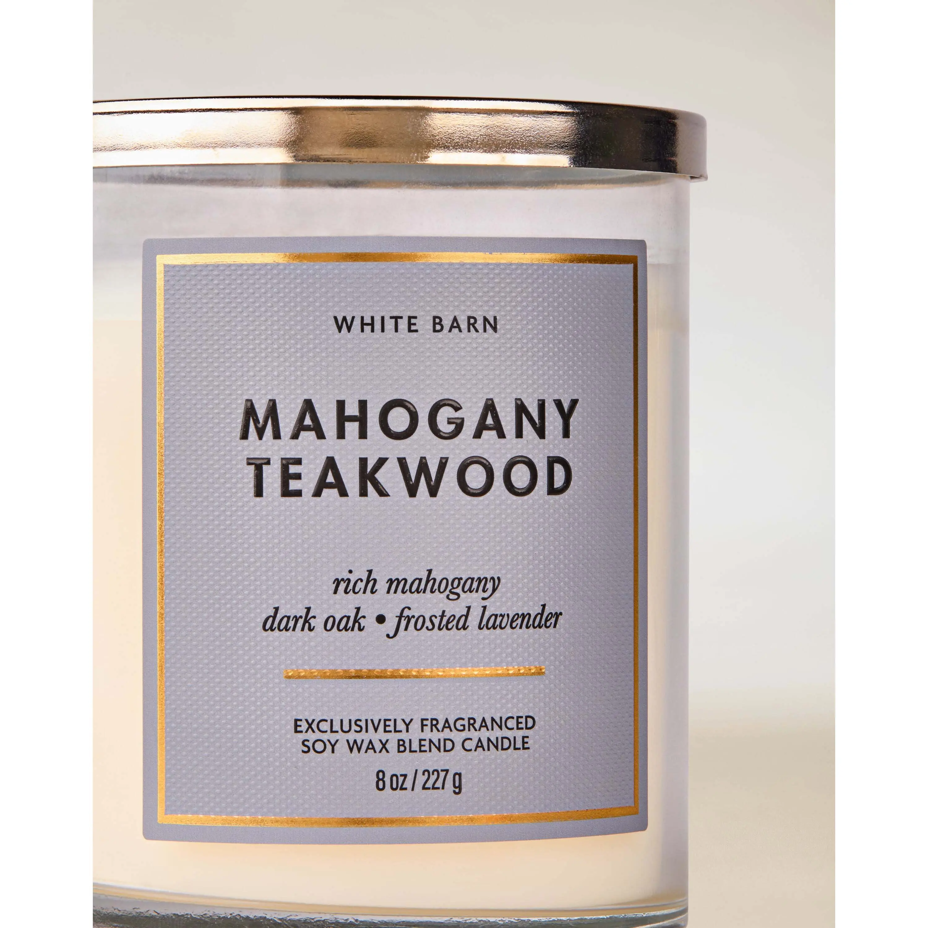 Mahogany Teakwood Single Wick Candle - Image 2