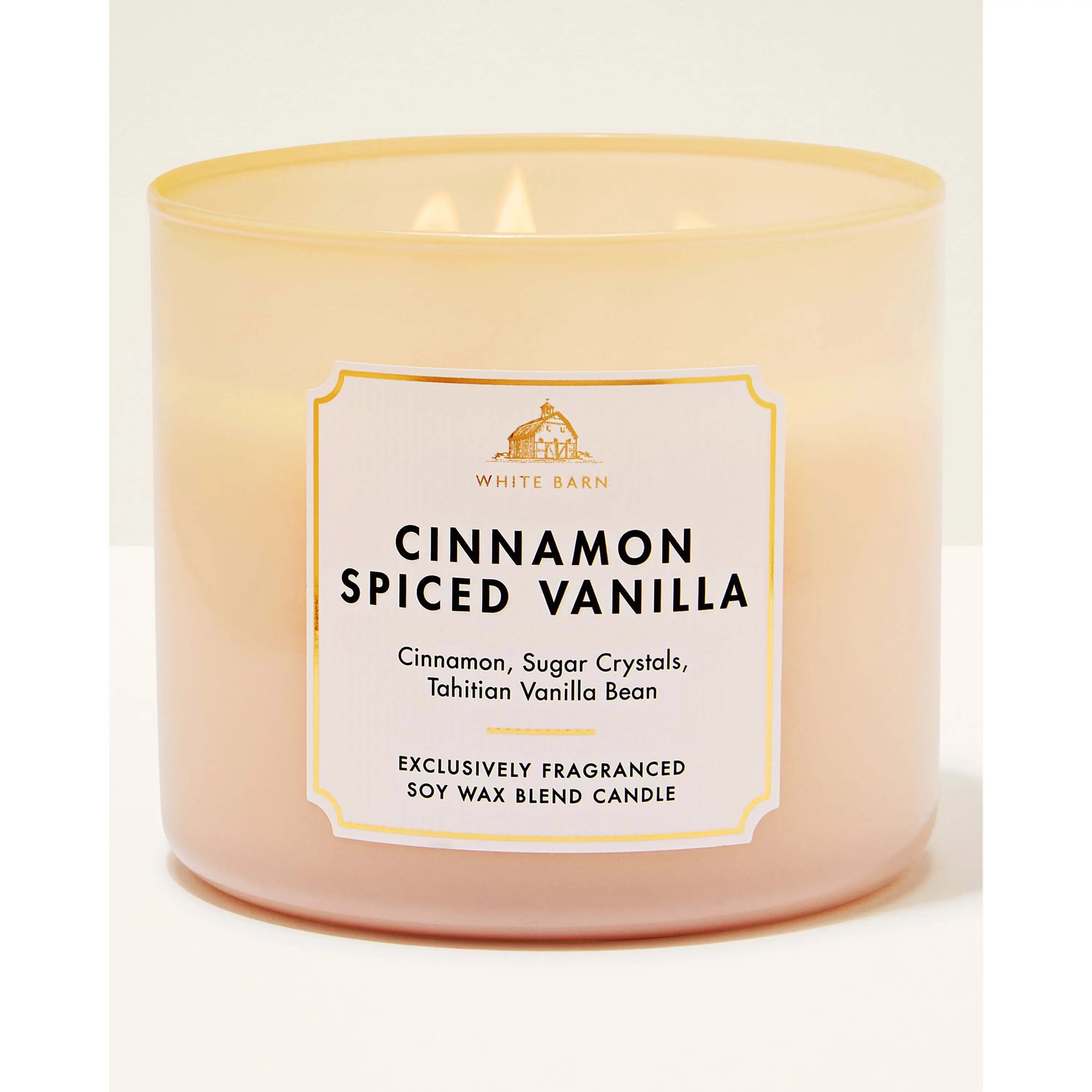 Cinnamon Spiced Vanilla 3-Wick Candle