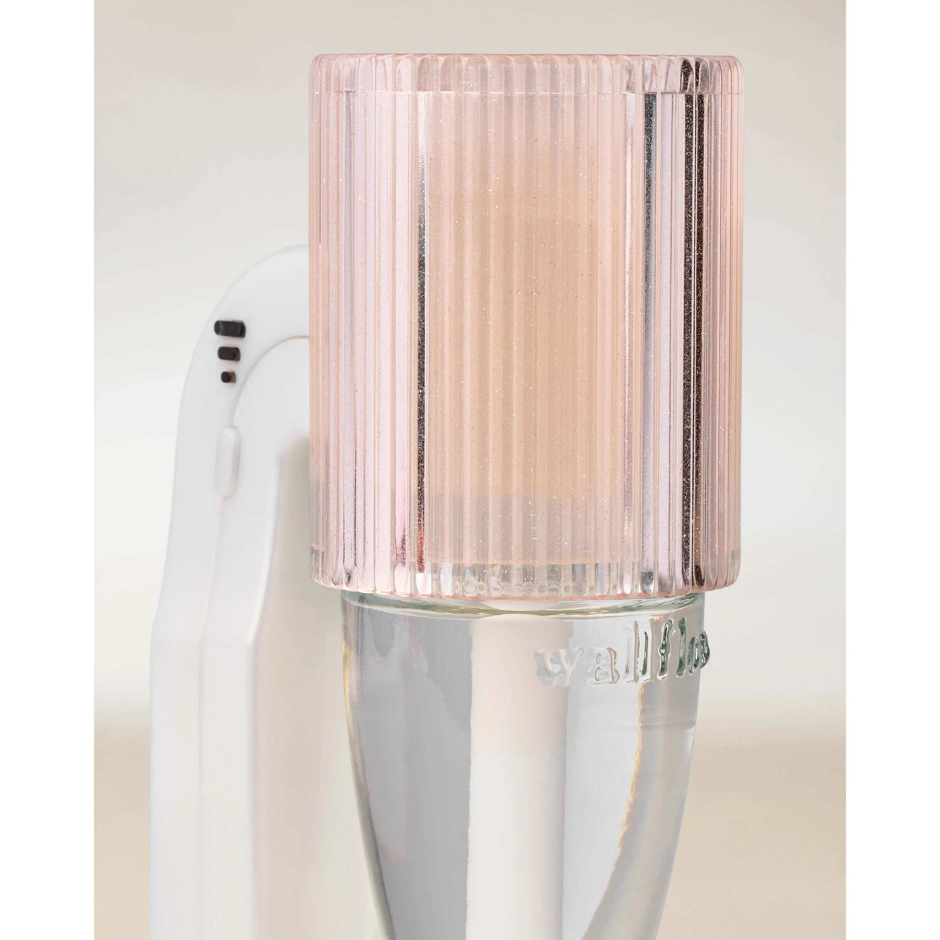 Champagne Sparkly Fluted Scent Control Nightlight Wallflowers Fragrance Plug - Image 2