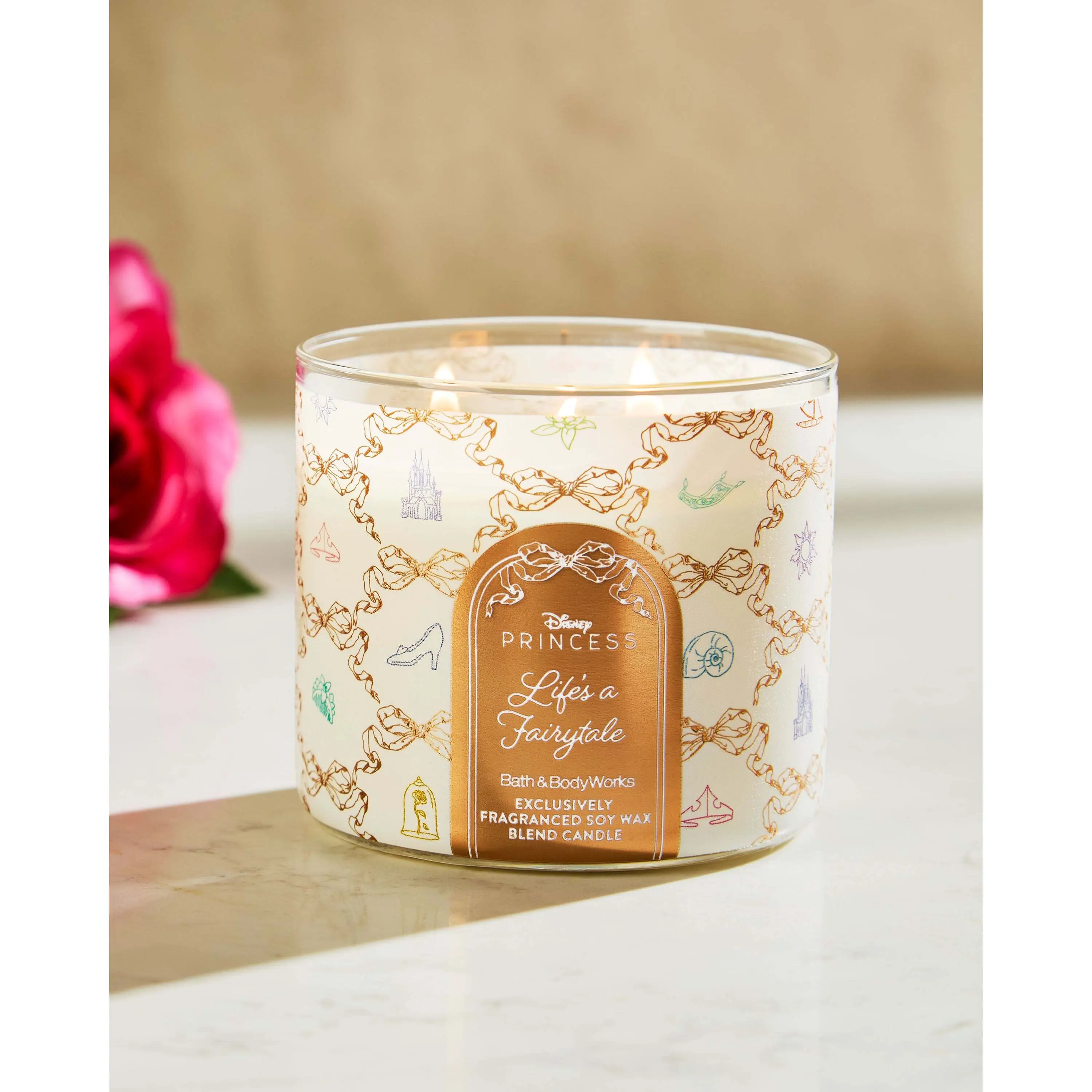 Life's A Fairytale 3-Wick Candle - Image 6