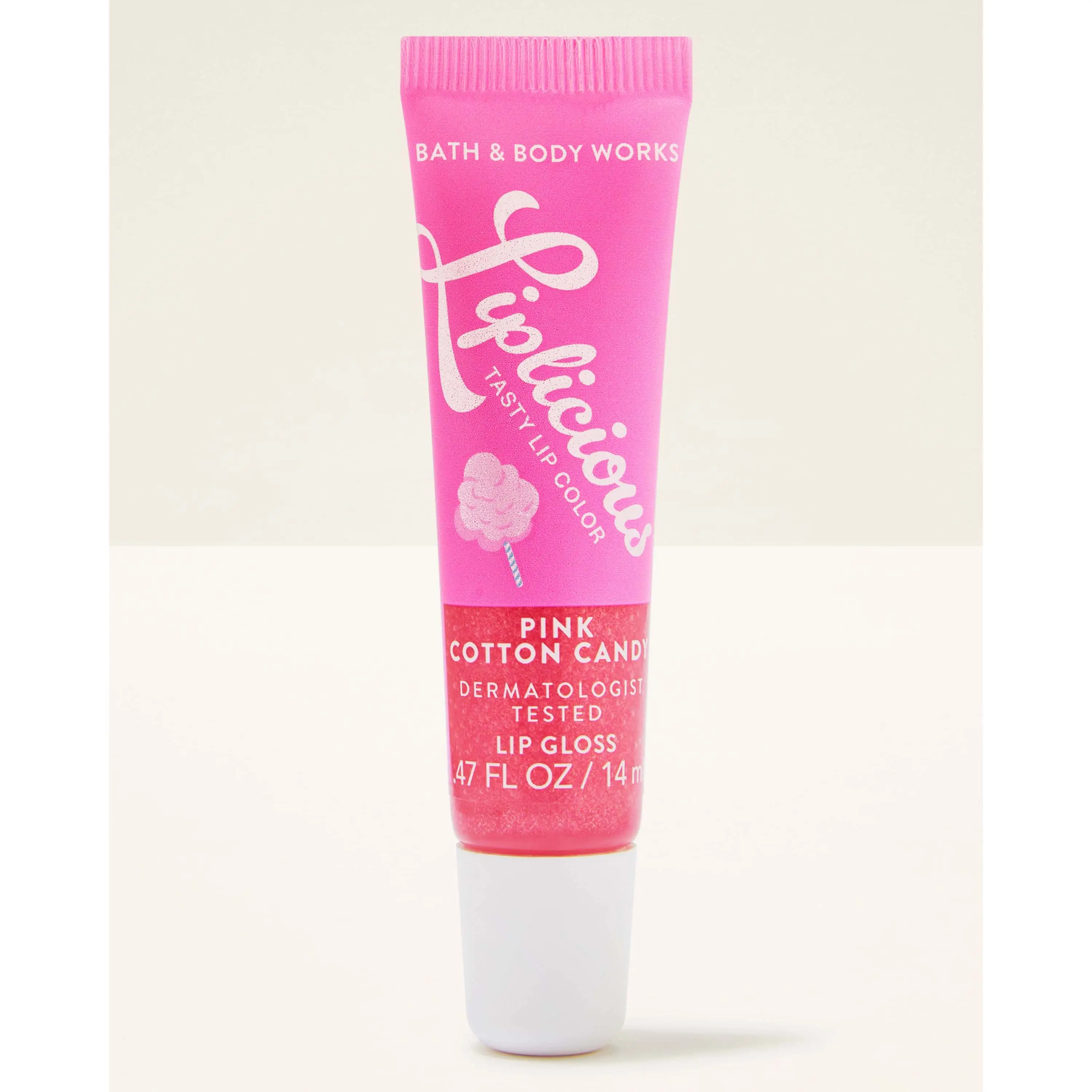 Pink Cotton Candy Lip Gloss