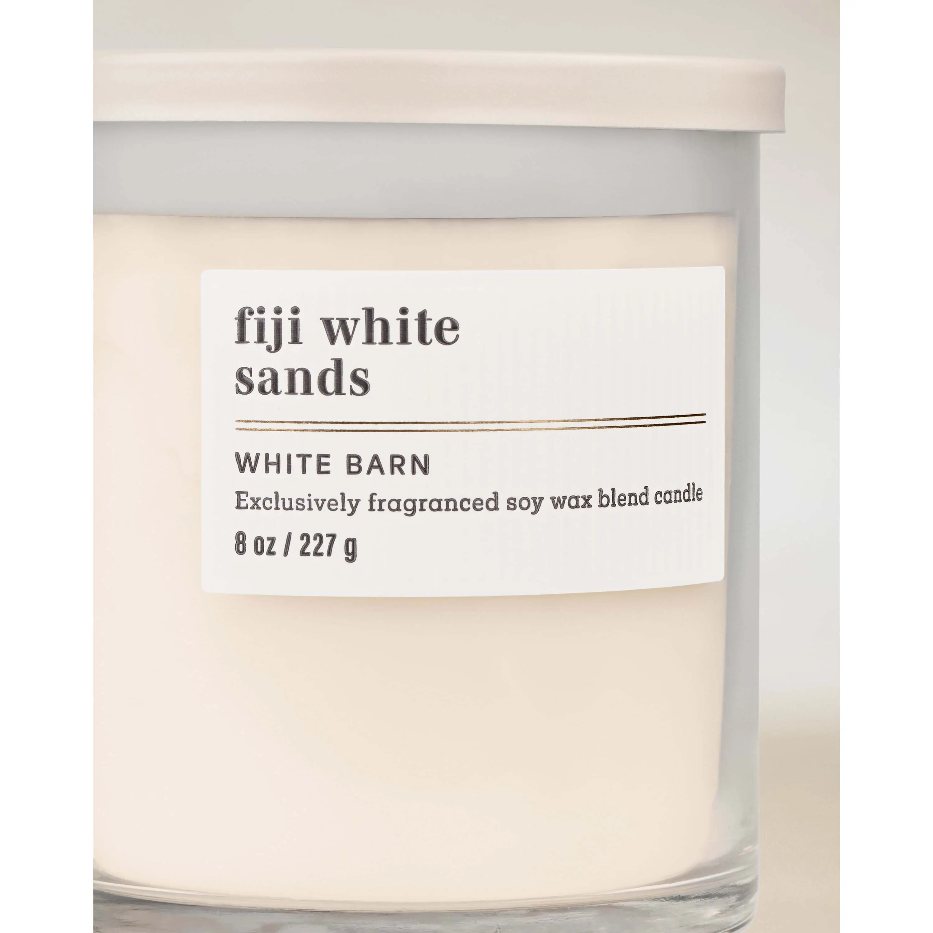 Fiji White Sands Single Wick Candle - Image 2