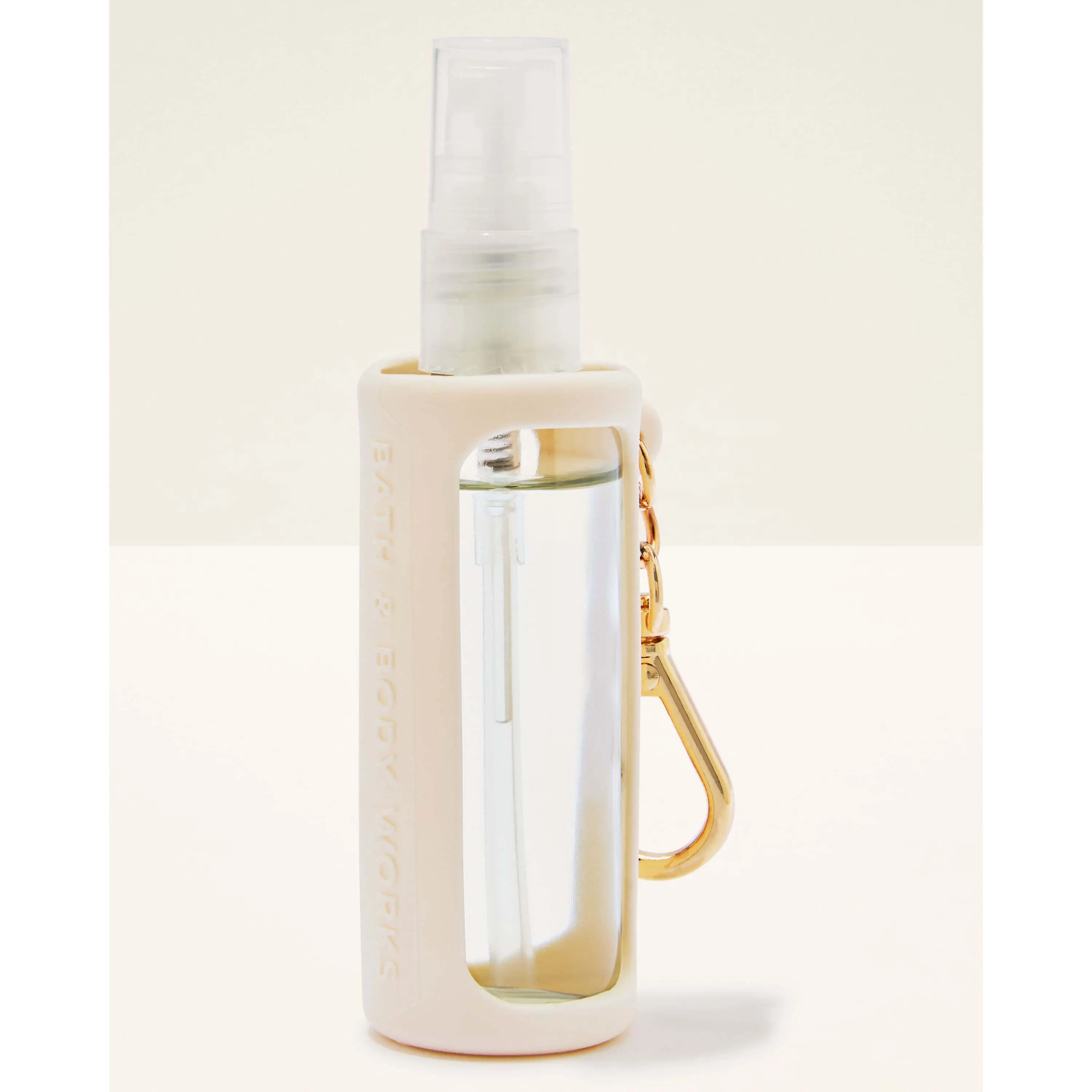 Cream Hand Sanitizer Spray Holder