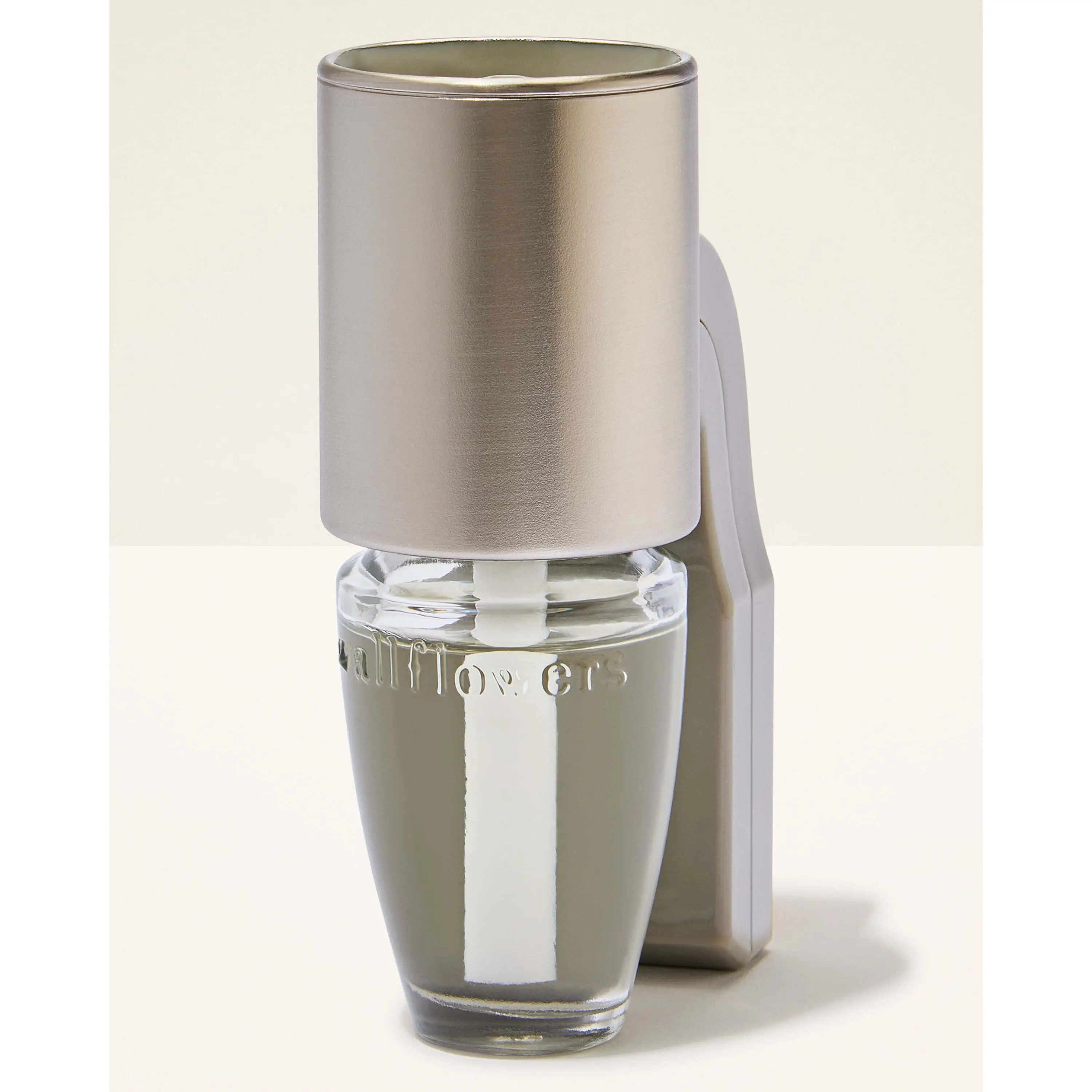 Silver Metallic Scent Control Wallflowers Fragrance Plug