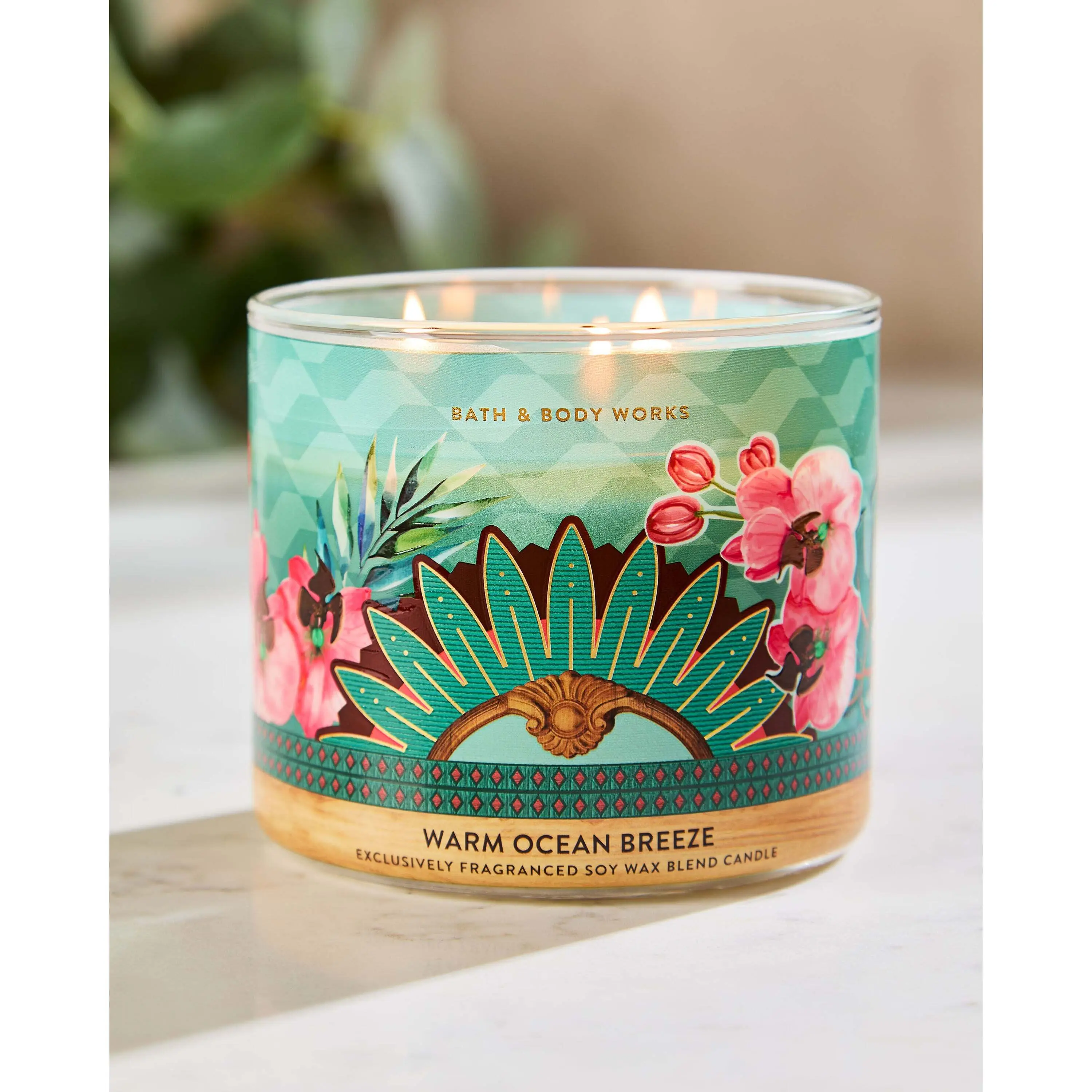 Warm Ocean Breeze 3-Wick Candle - Image 6