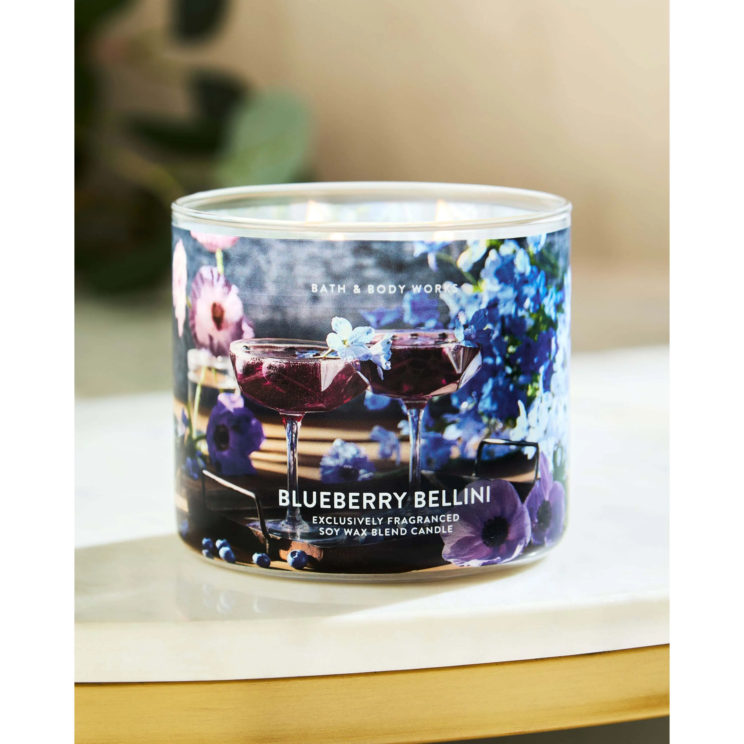 Blueberry Bellini 3-Wick Candle - Image 5