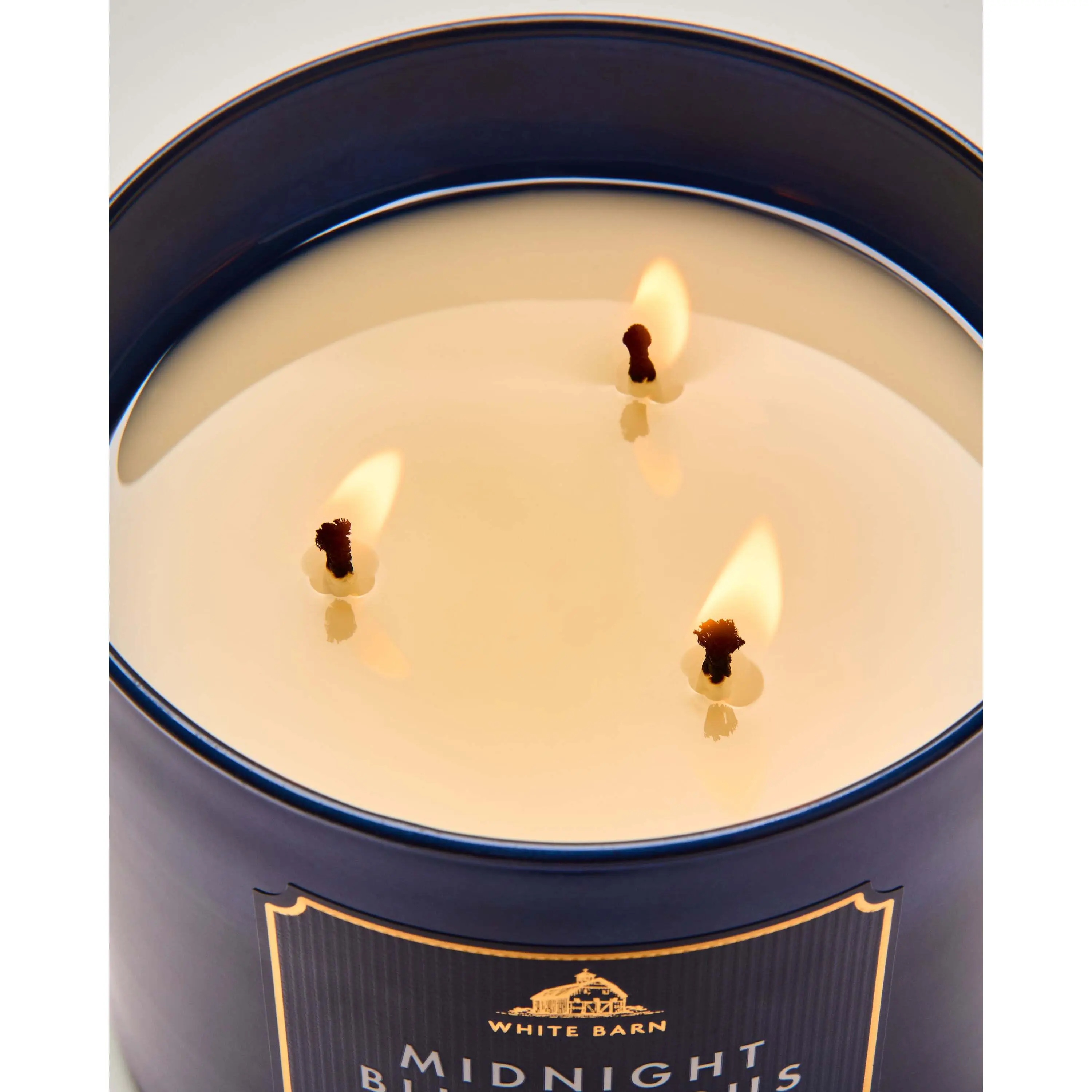 Midnight Blue Citrus 3-Wick Candle - Image 5