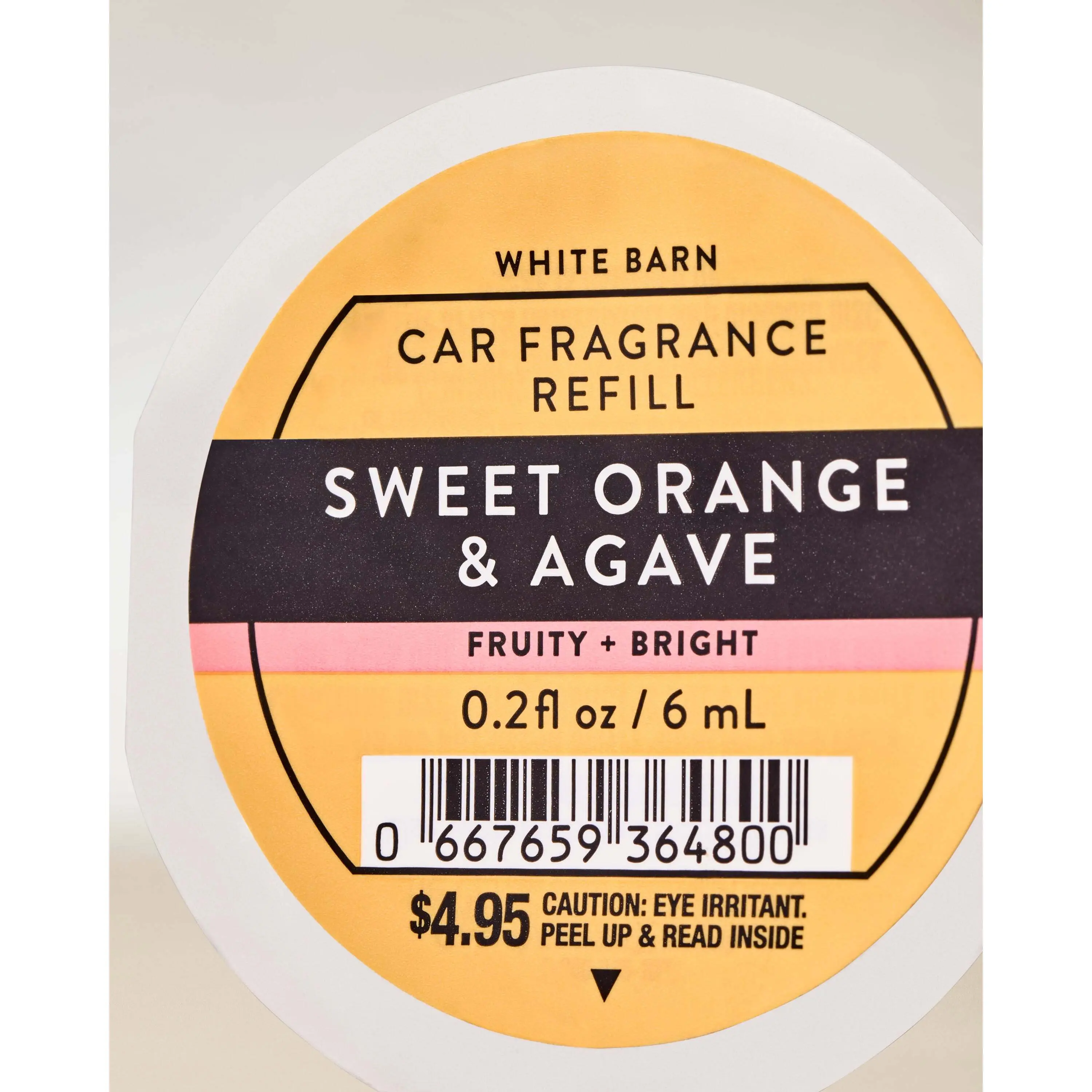 Sweet Orange & Agave Car Fragrance Refill - Image 2