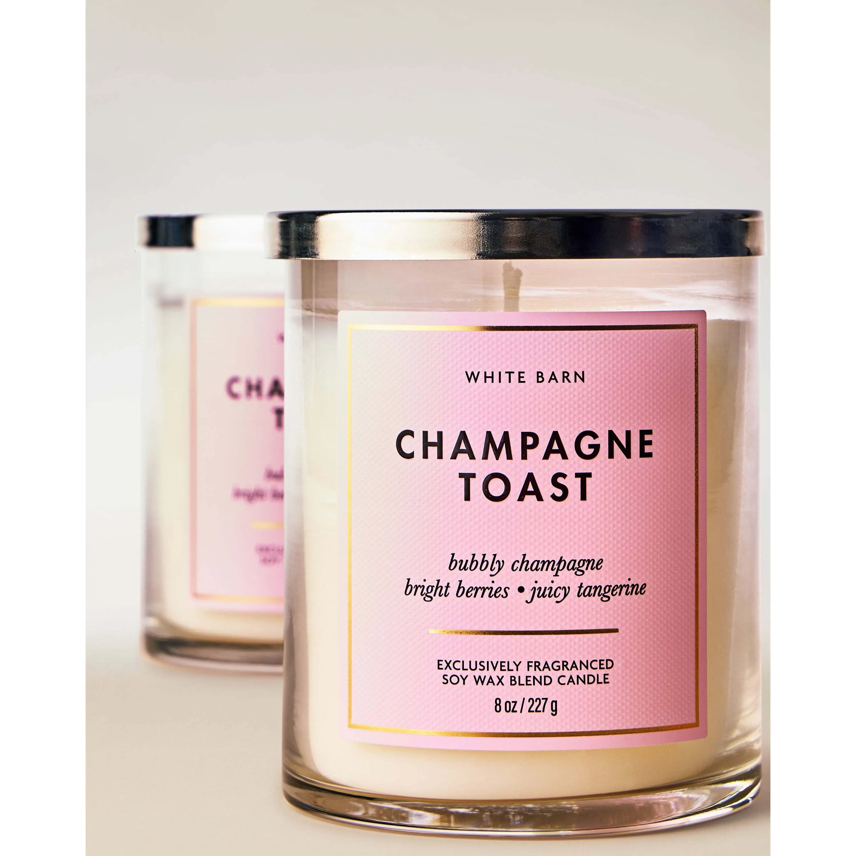 Champagne Toast Single Wick Candle - Image 2
