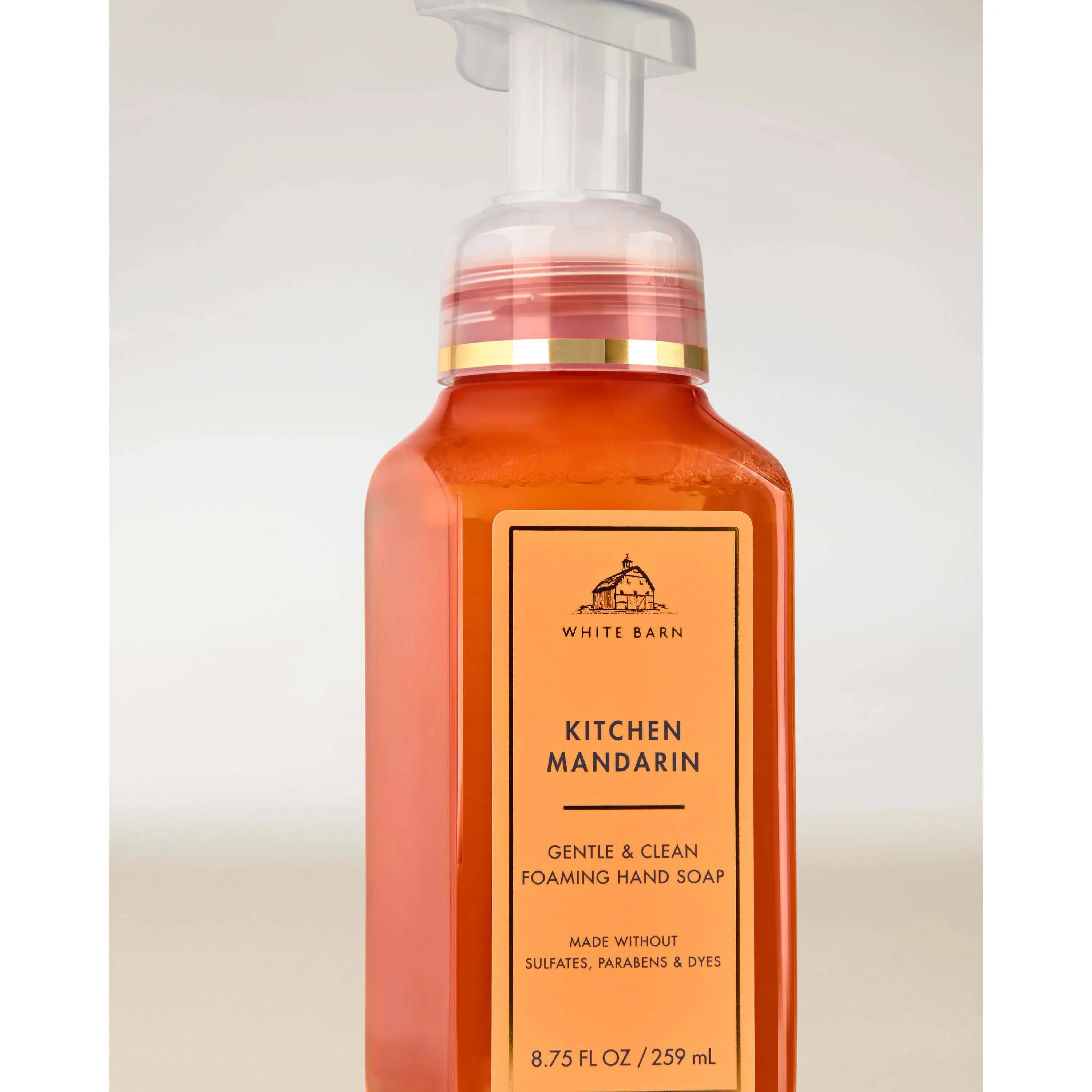 Kitchen Mandarin Gentle & Clean Foaming Hand Soap - Image 2