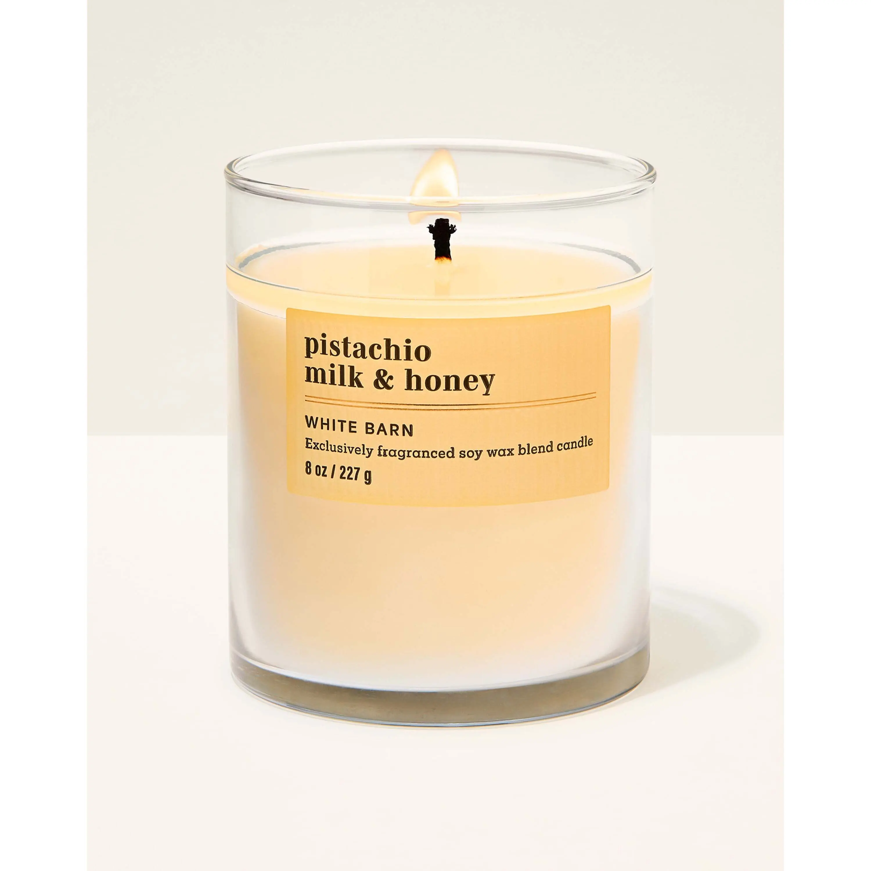 Pistachio Milk & Honey Single Wick Candle