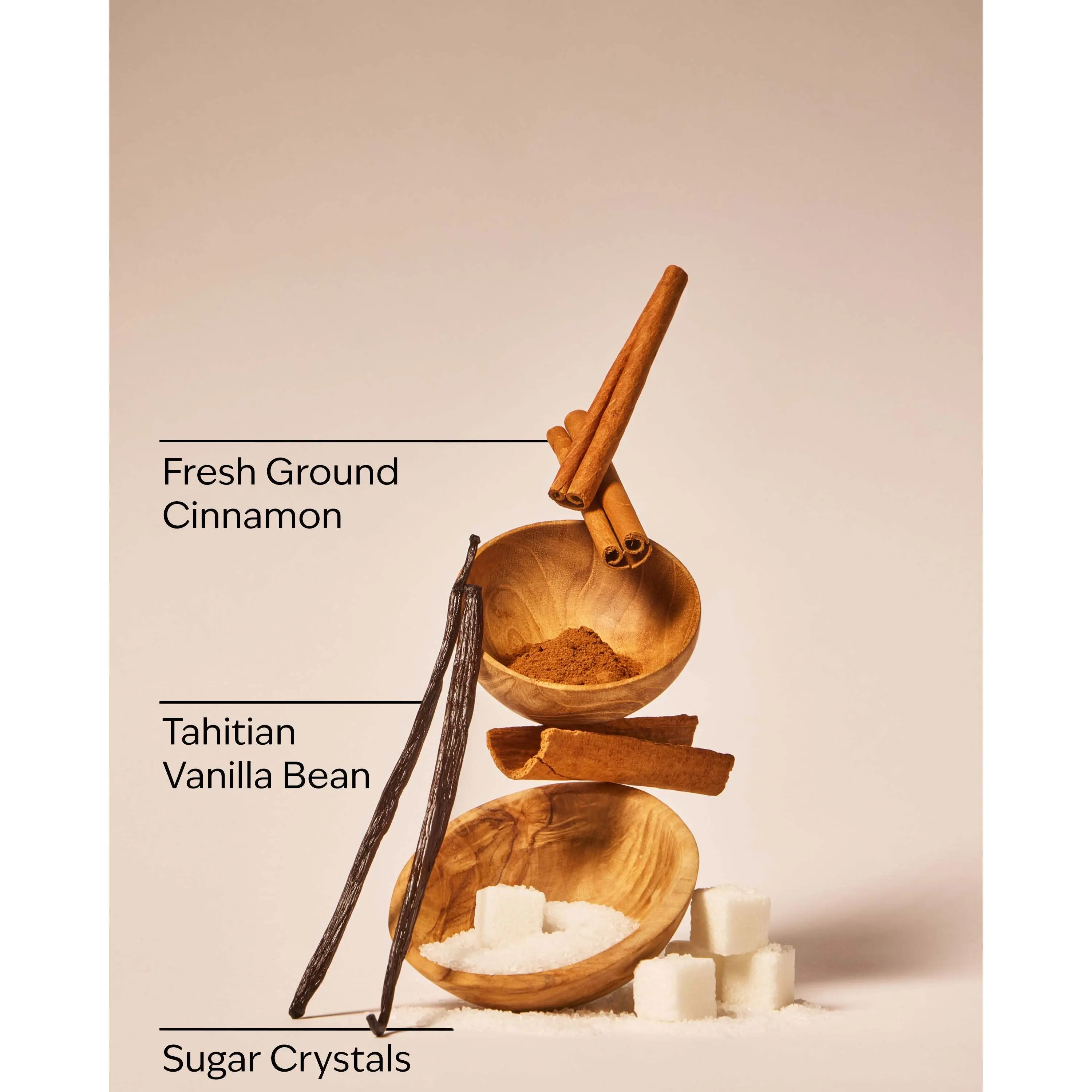 Cinnamon Spiced Vanilla Single Wick Candle - Image 3