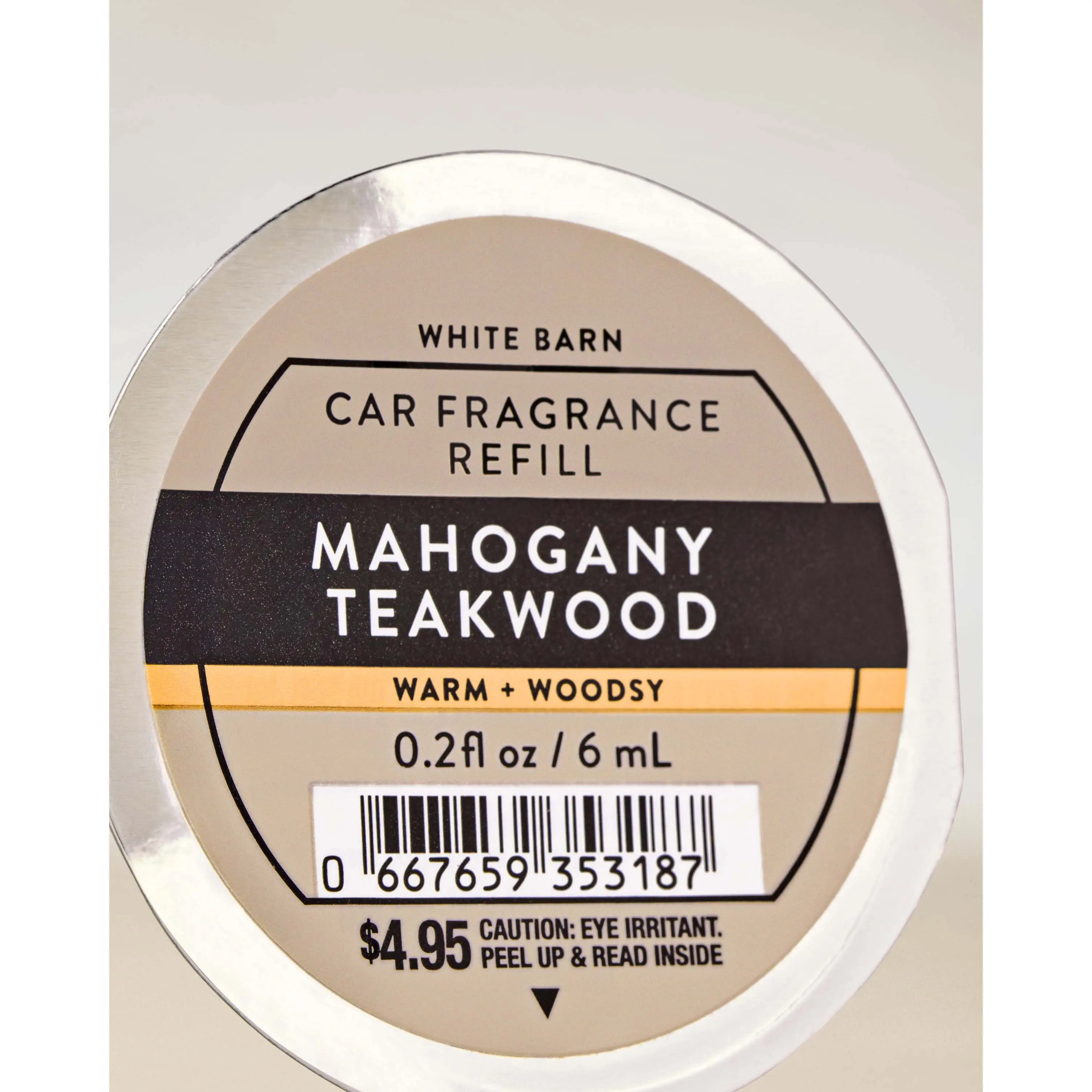 Mahogany Teakwood Car Fragrance Refill - Image 2