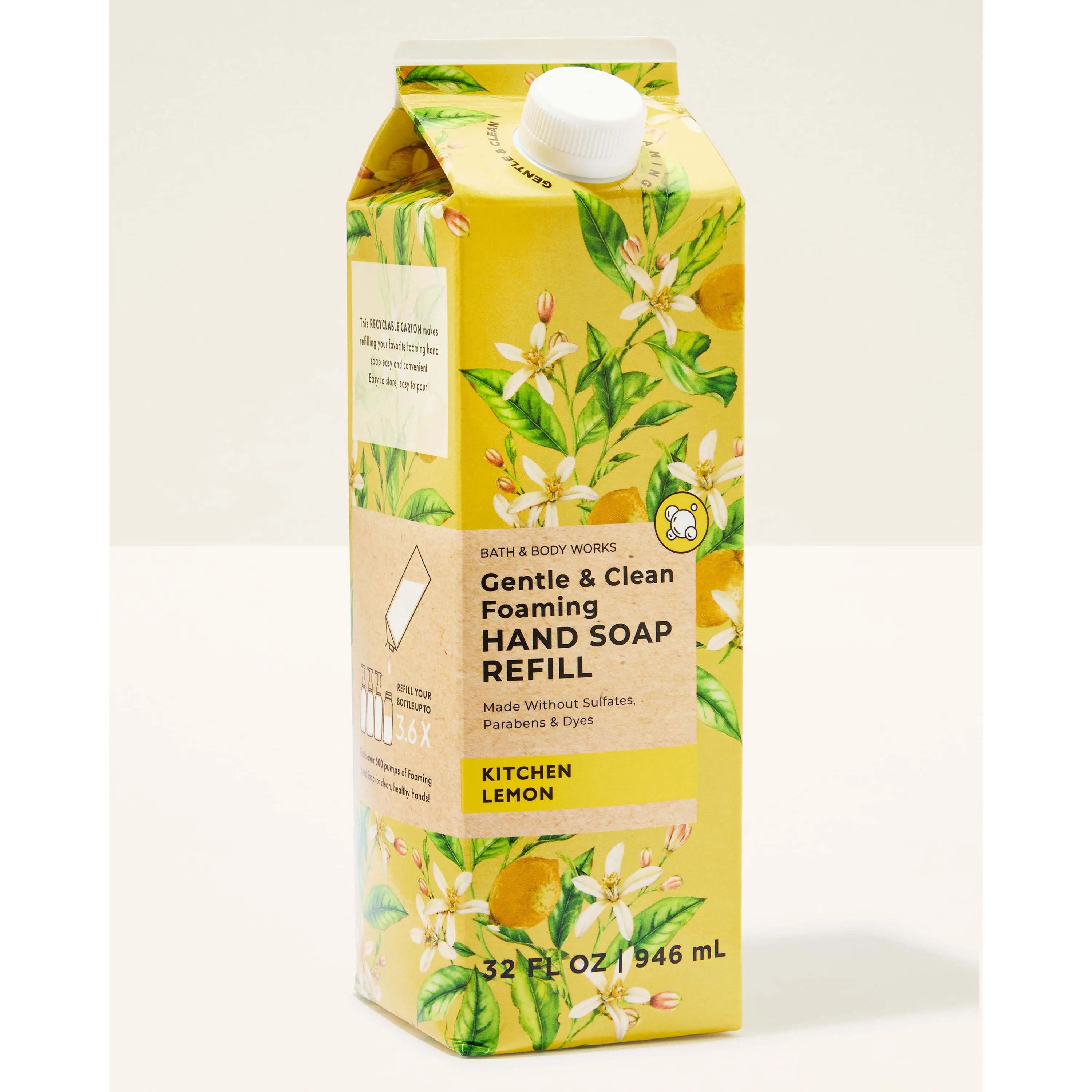 Kitchen Lemon Gentle & Clean Foaming Refill
