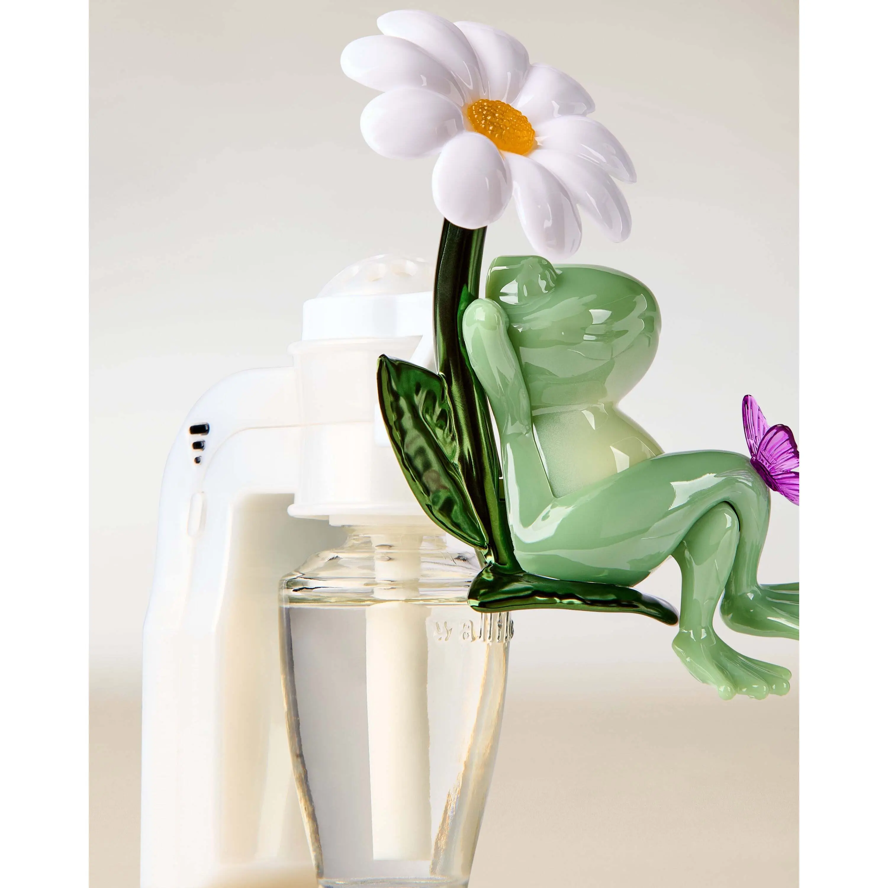 Frog With Flower Scent Control Nightlight Wallflowers Fragrance Plug - Image 2