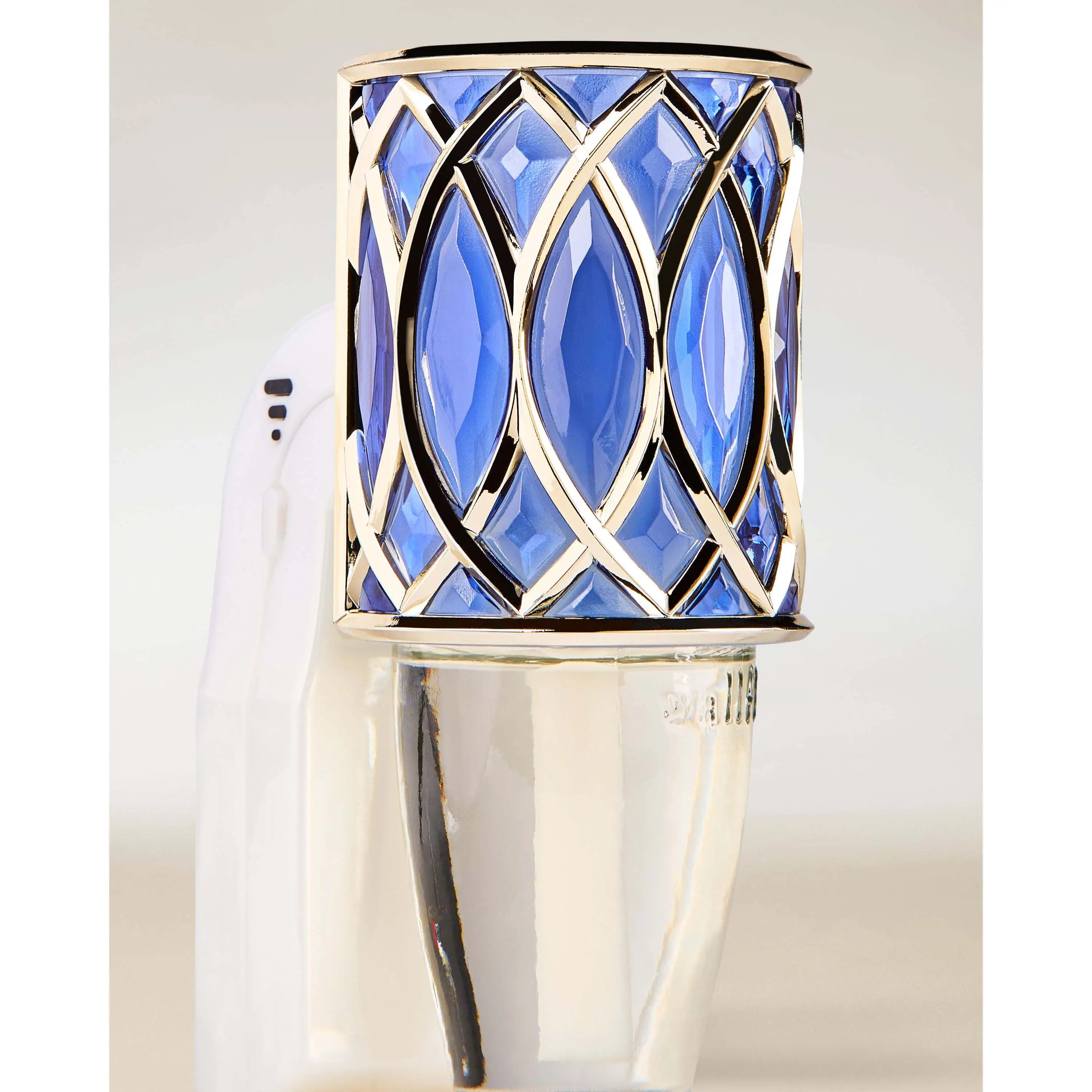 Blue Geometric Scent Control Nightlight Wallflowers Fragrance Plug - Image 2