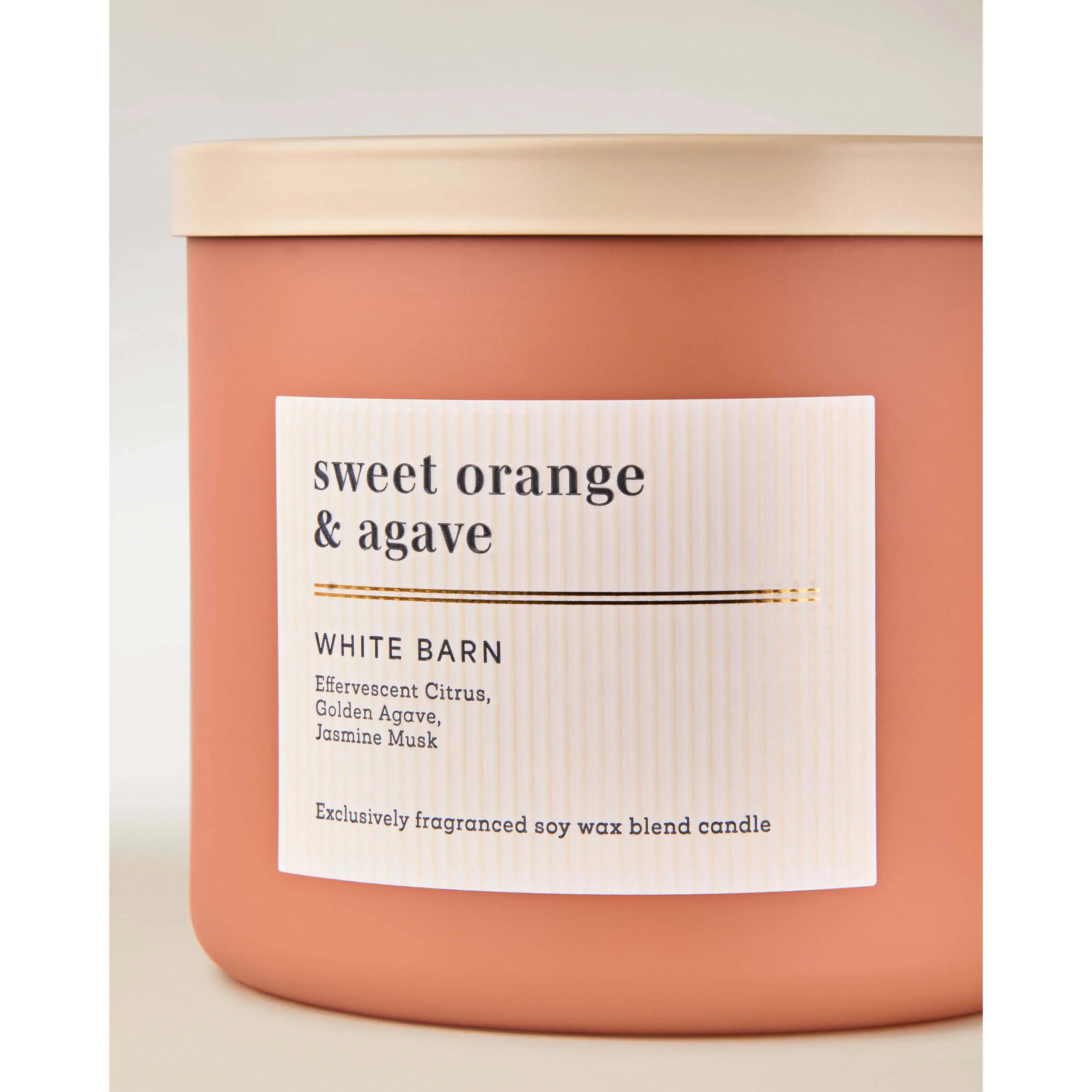Sweet Orange & Agave 3-Wick Candle - Image 2