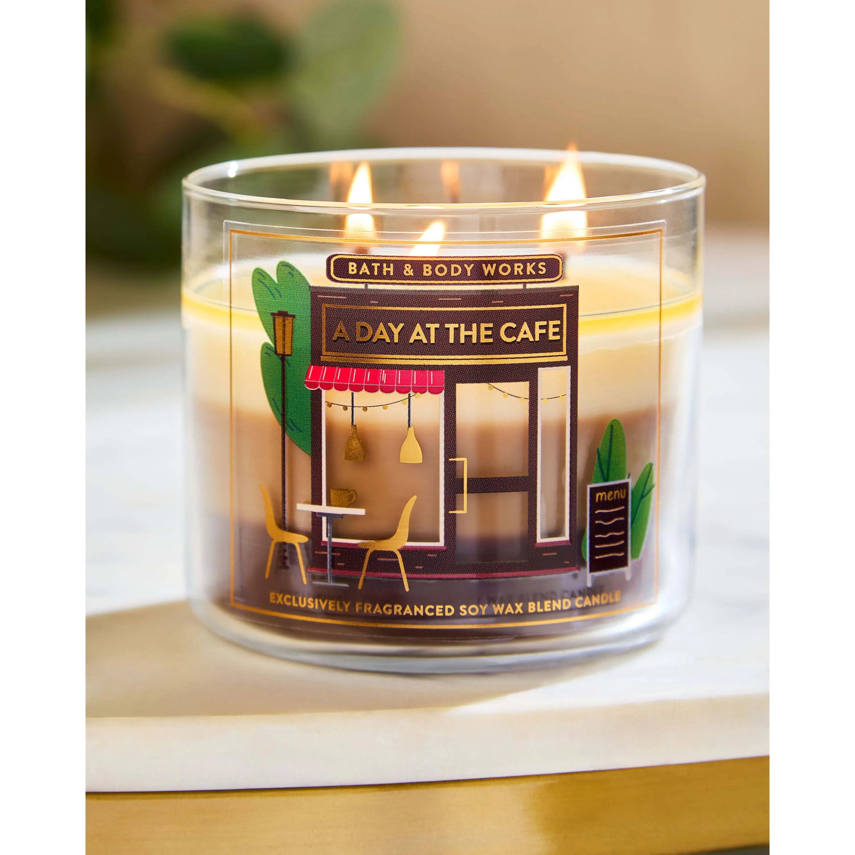 A Day At The Cafe 3-Wick Candle - Image 6